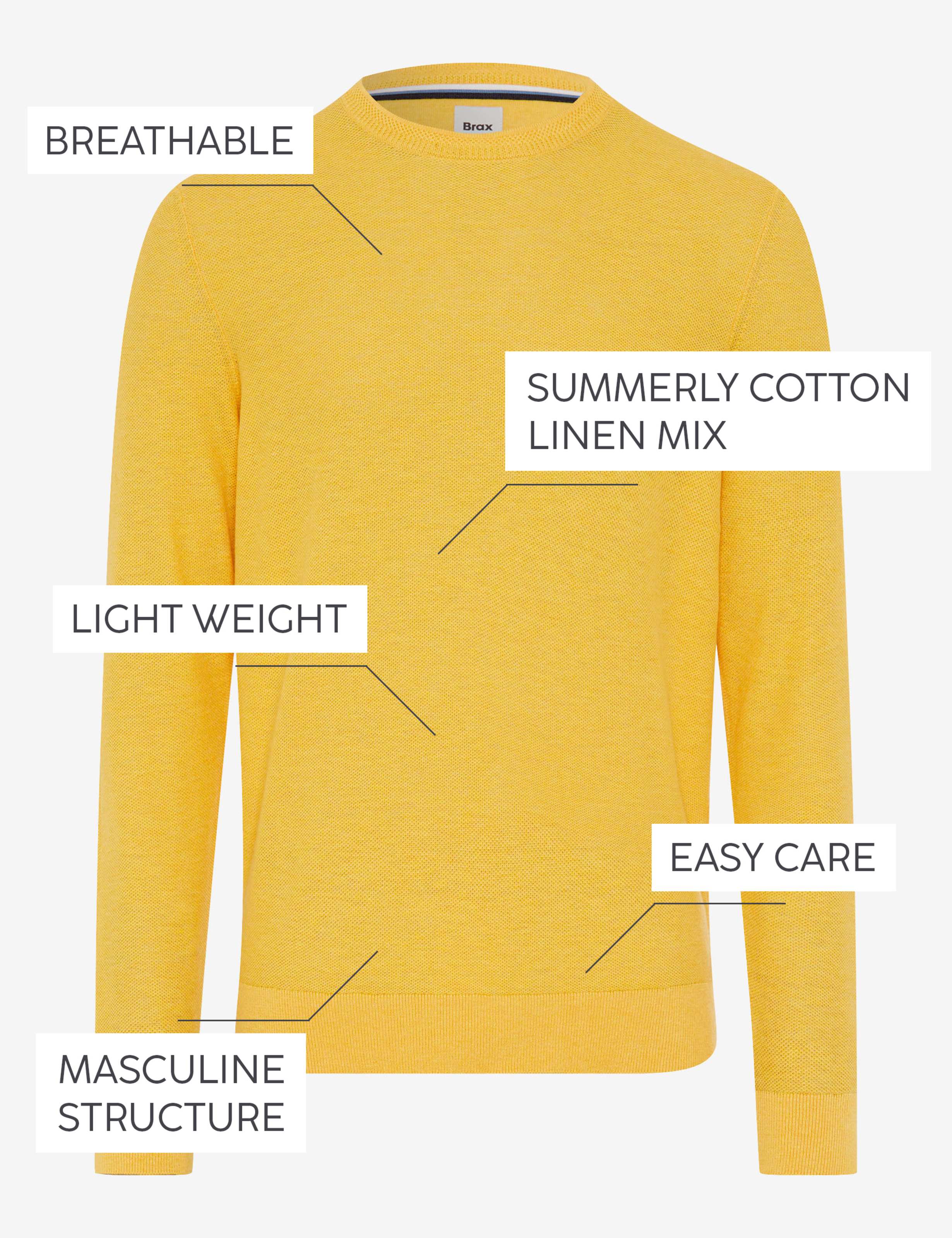 Men Style RICK Yellow  Stand-alone front view