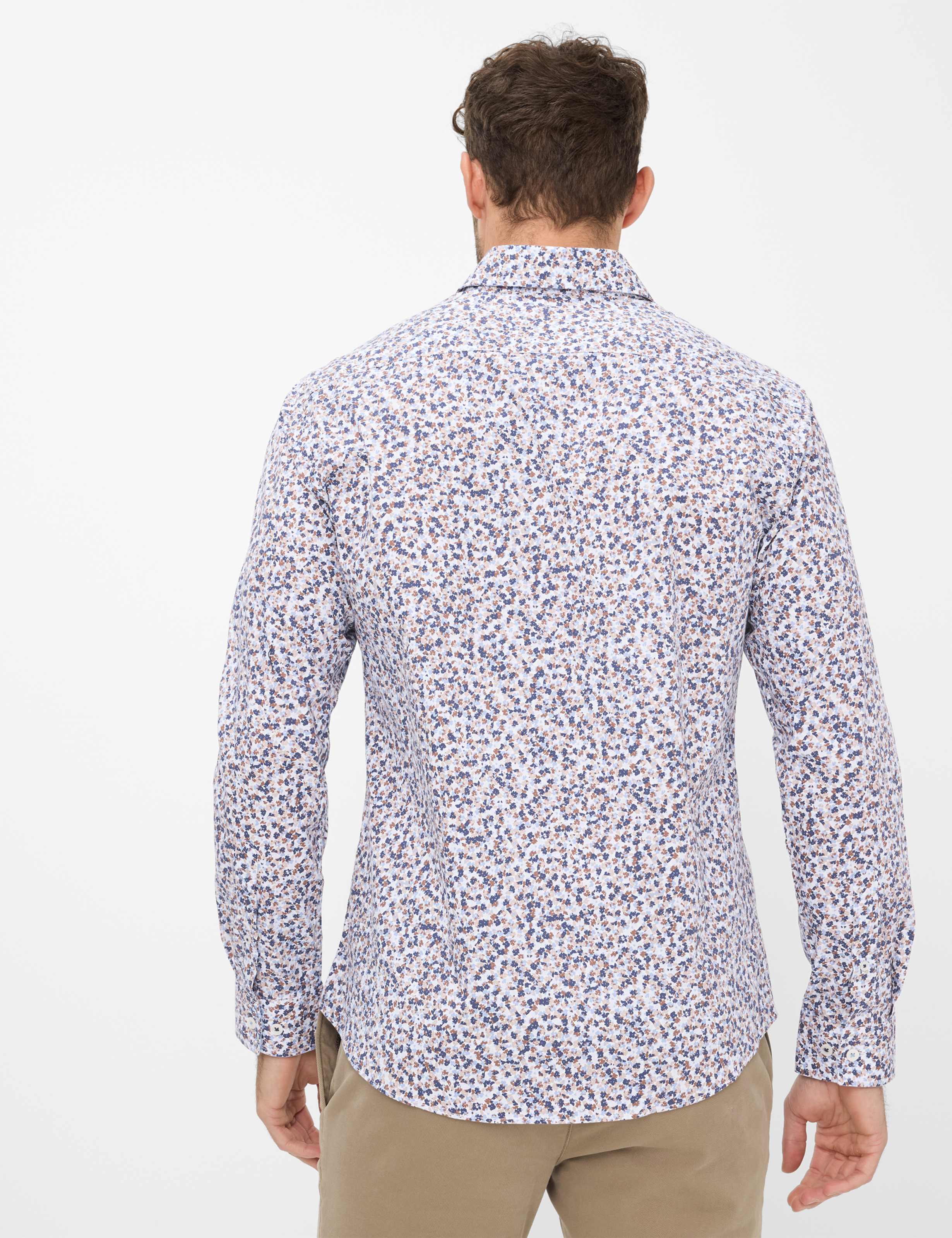 Thumbnail - Brax Herren Hemd Style HAROLD peanut, braun, Gr. XXXL