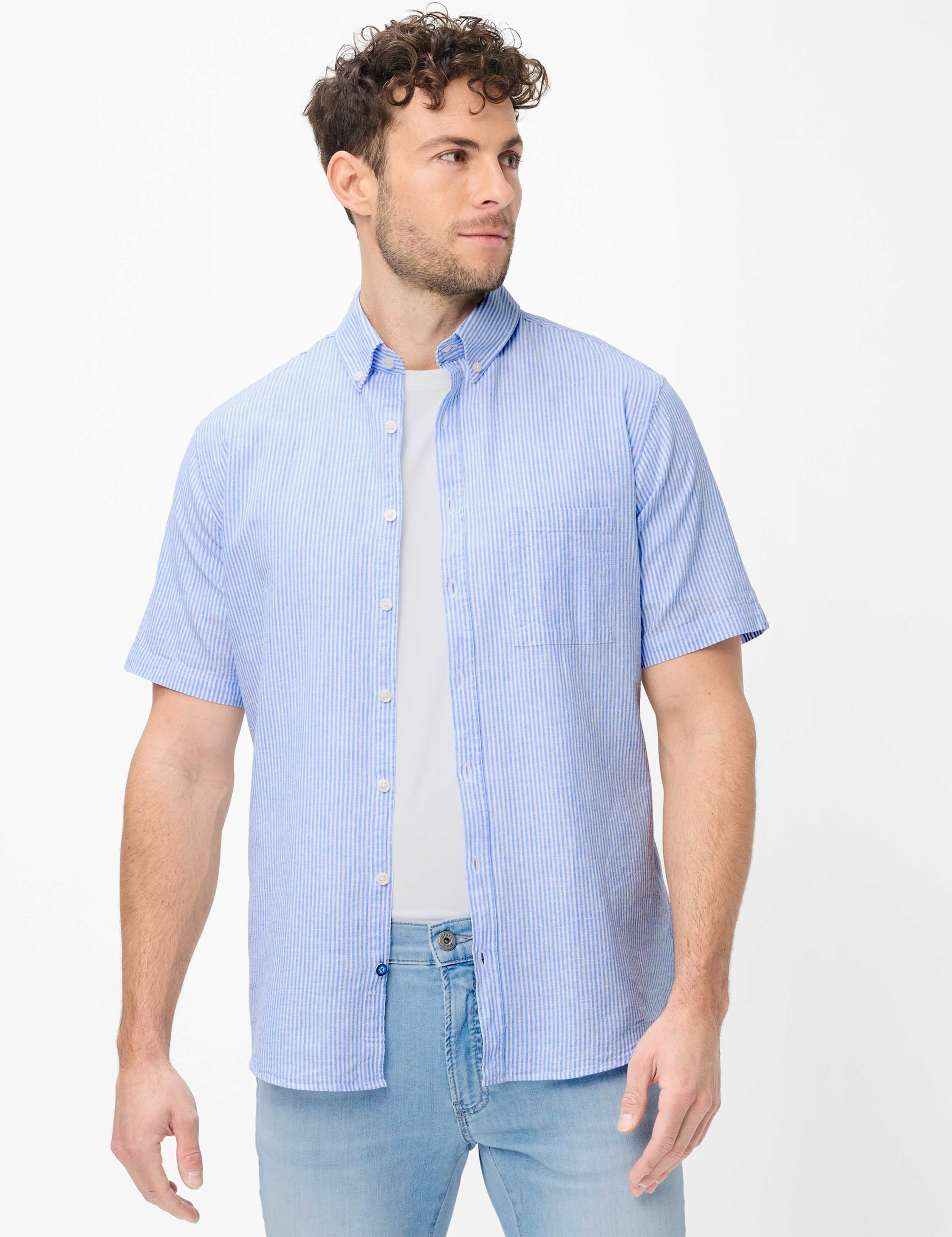 Tons bleus, Homme, Style DAN, MODEL_FRONT_ISHOP
