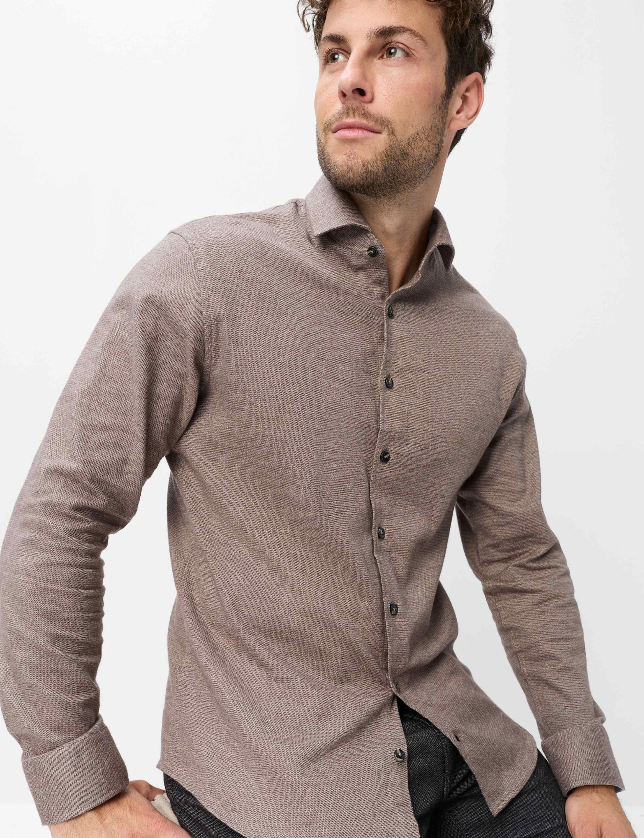 Homme Style HAROLD Marron Foncé  Détail 1