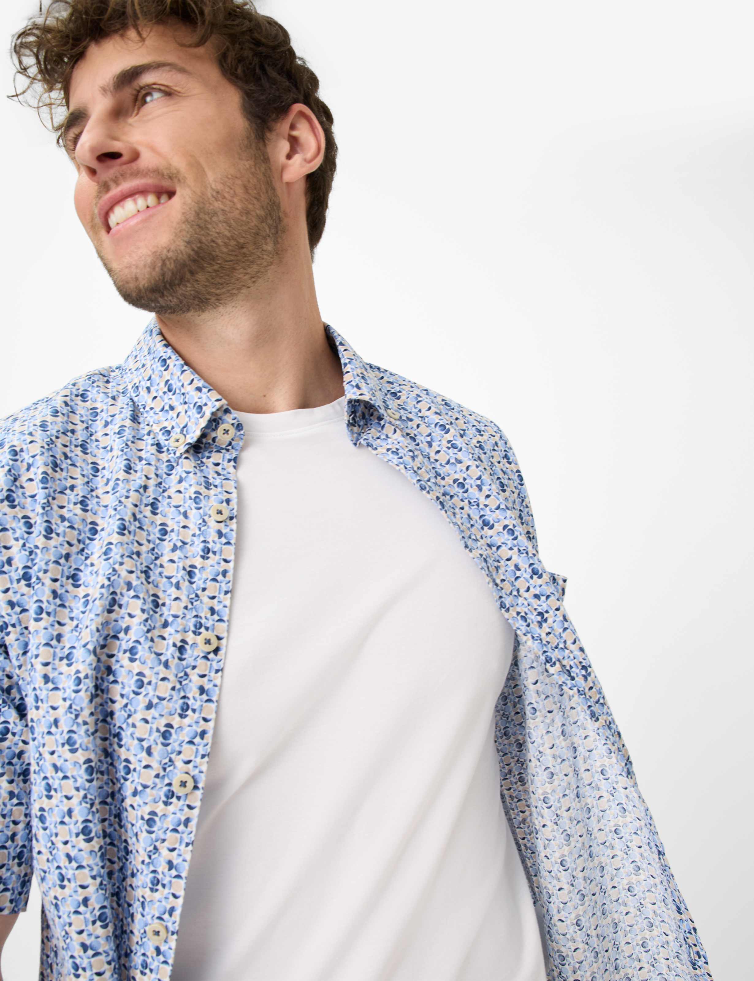 Herren Style DAN Dunkelblau  Detail 1