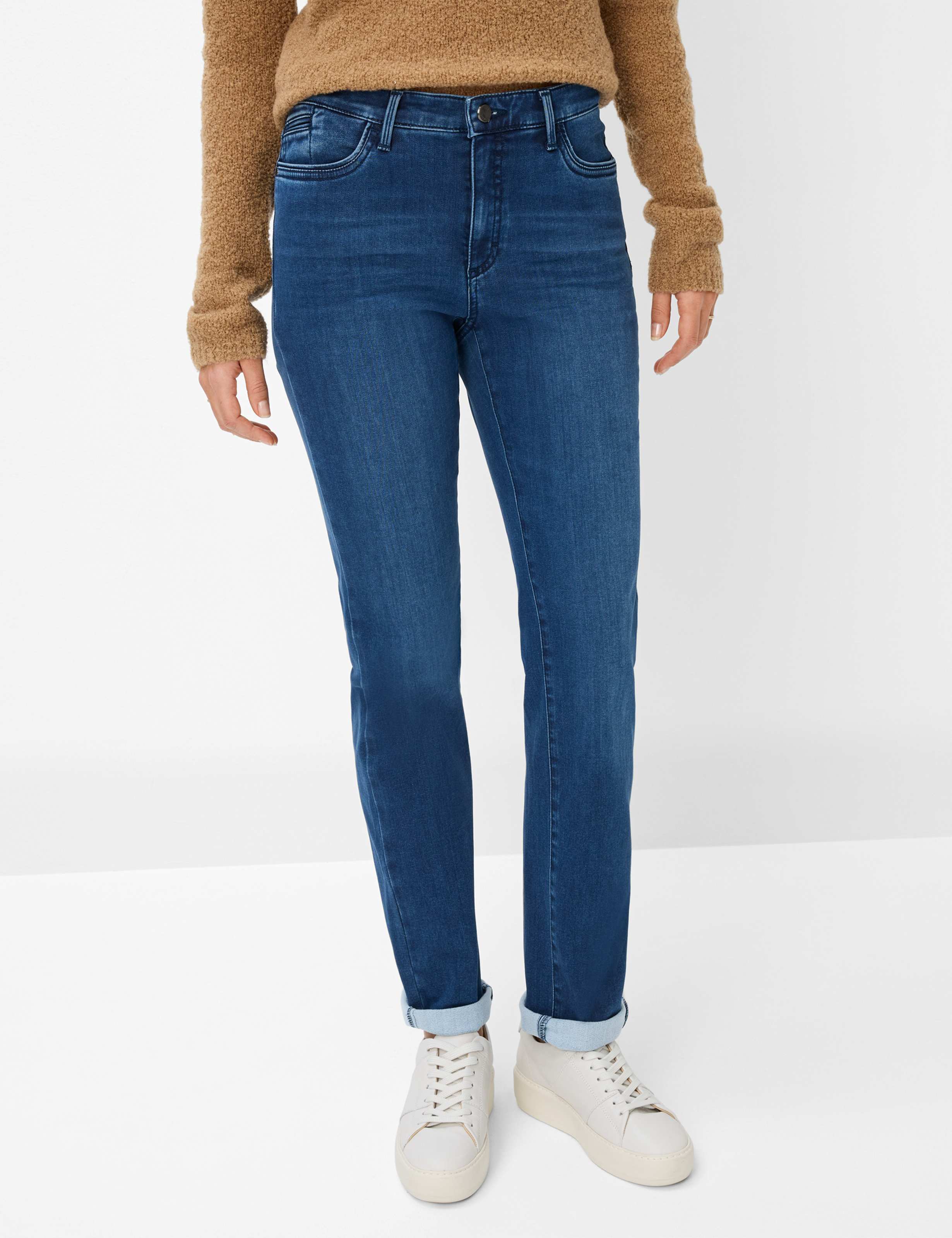 Thermo Five-Pocket-Jeans im Feminine Fit