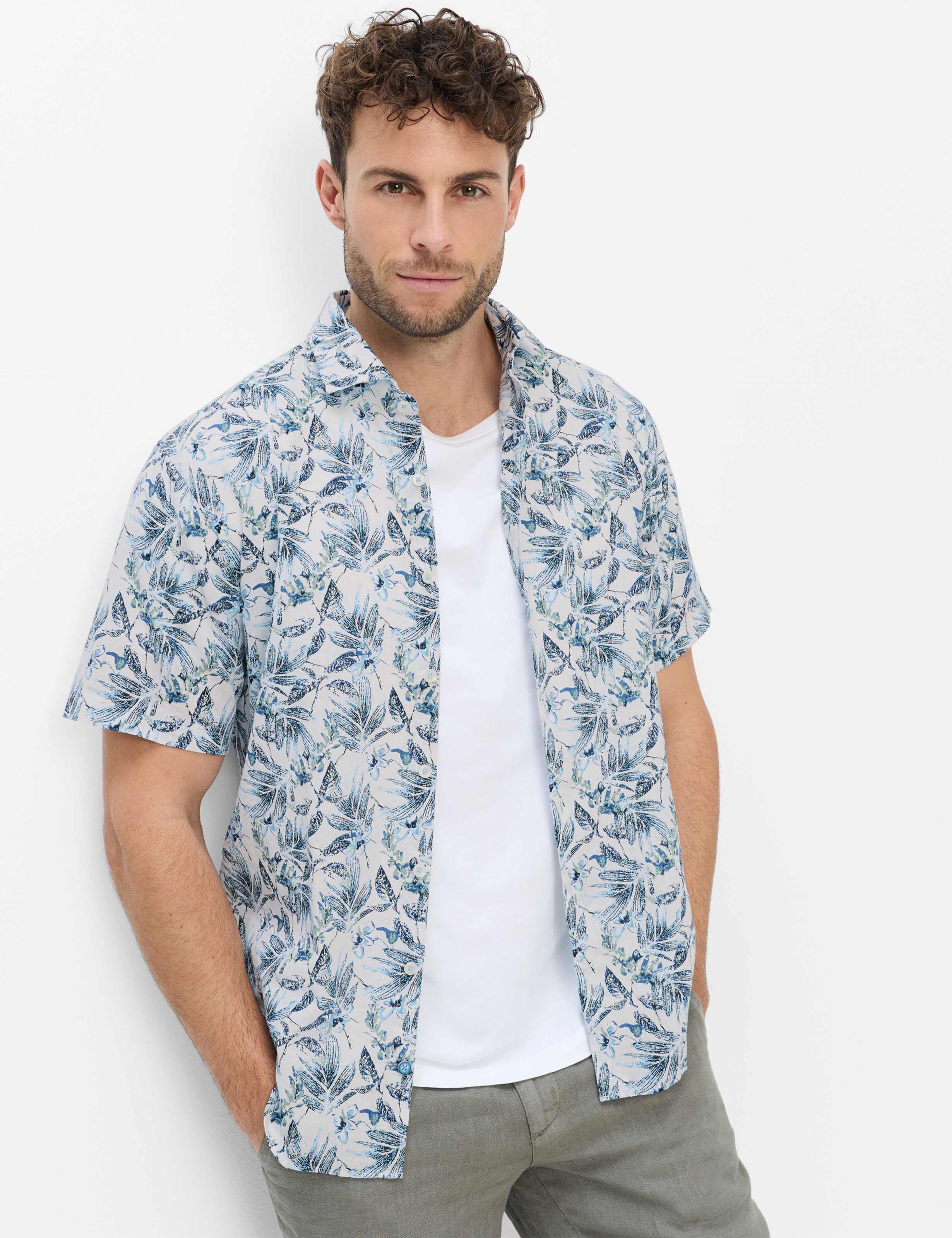 Tons verts, Homme, Style HARDY, MODEL_FRONT_ISHOP