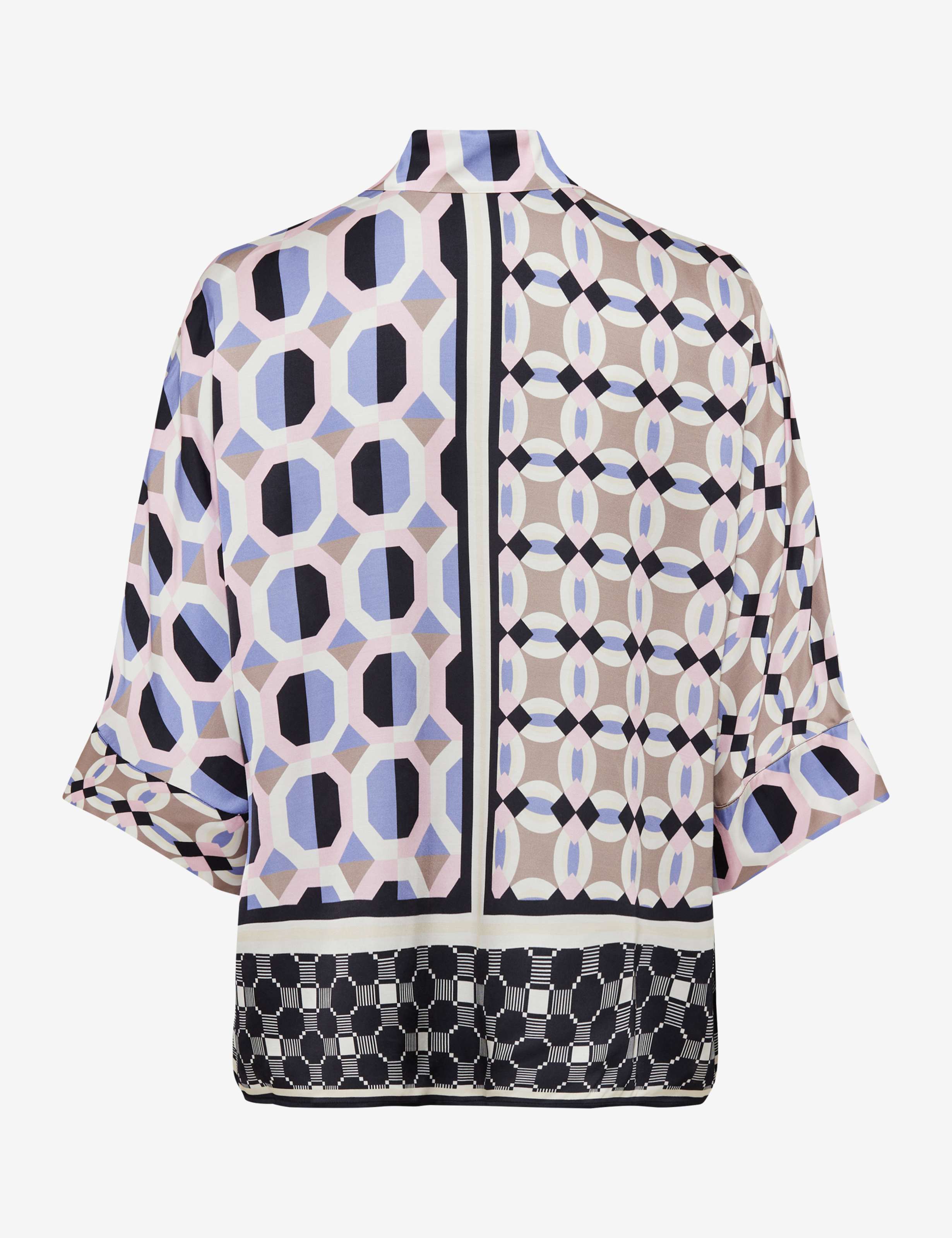 Dame Style VIV PATCH Mørkeblå  Udskæring bagpå