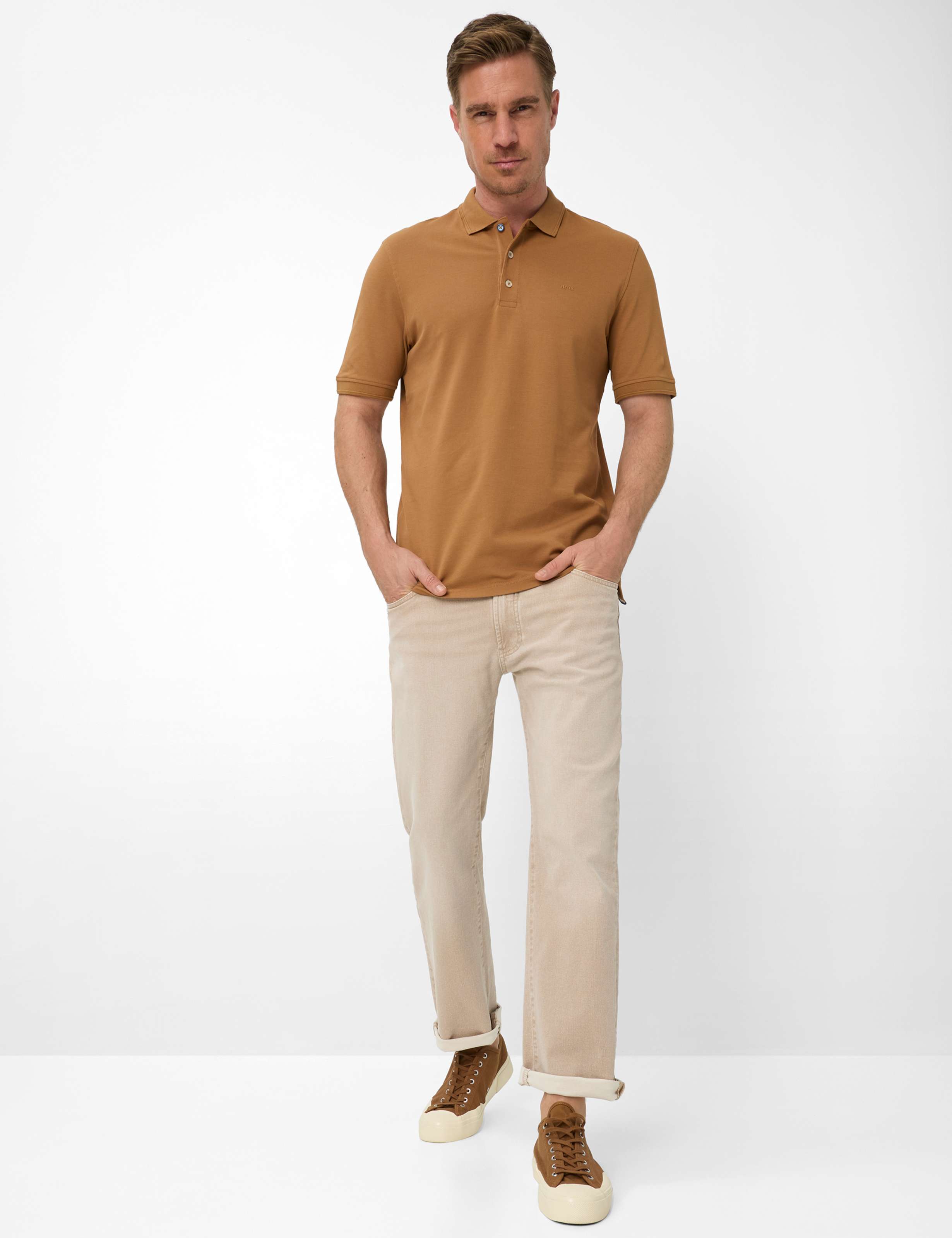 Herren Style PETE Braun  Model Outfit