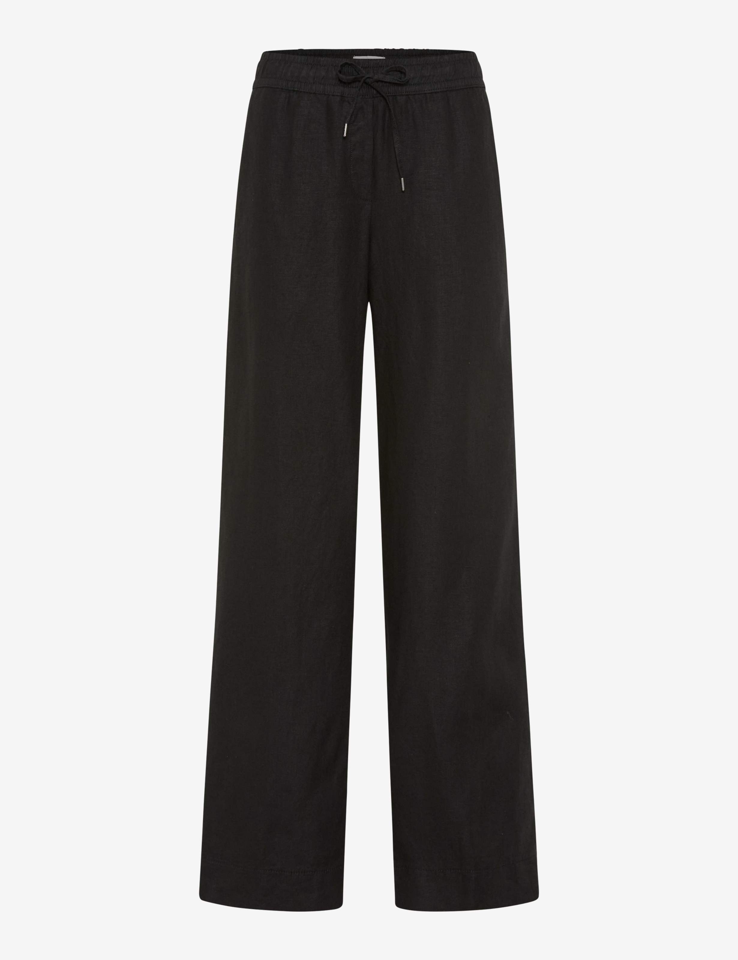 Damen Style FARINA Schwarz Wide Leg Freisteller Front