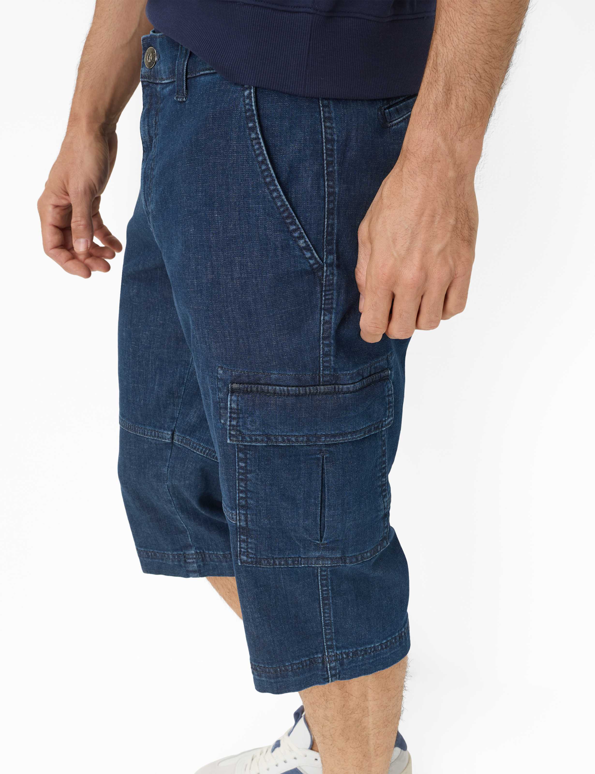 Herren Style BILL Dunkelblau Regular Fit Detail 1