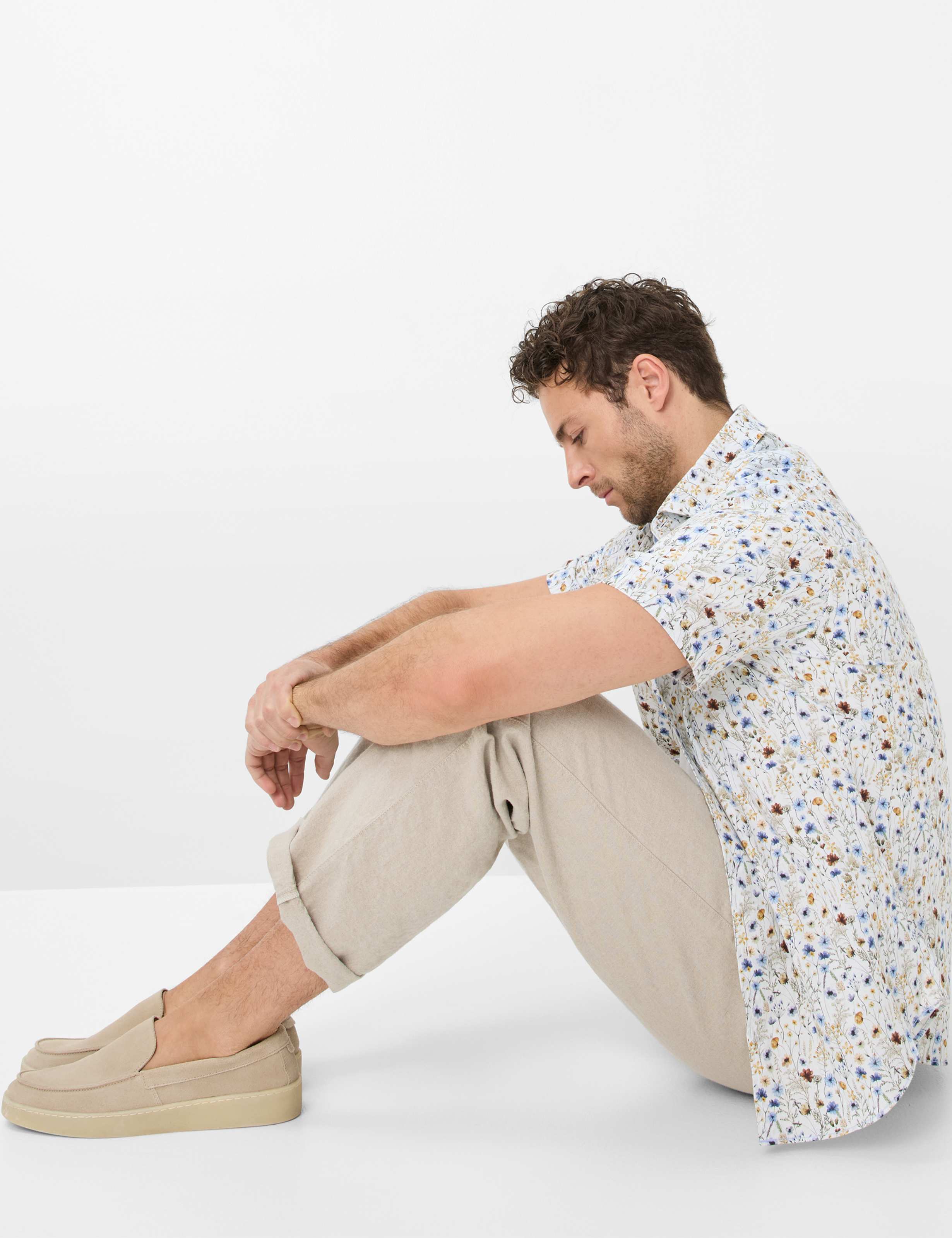 Herren Style ELIAS Beige Relaxed Fit Detail 1