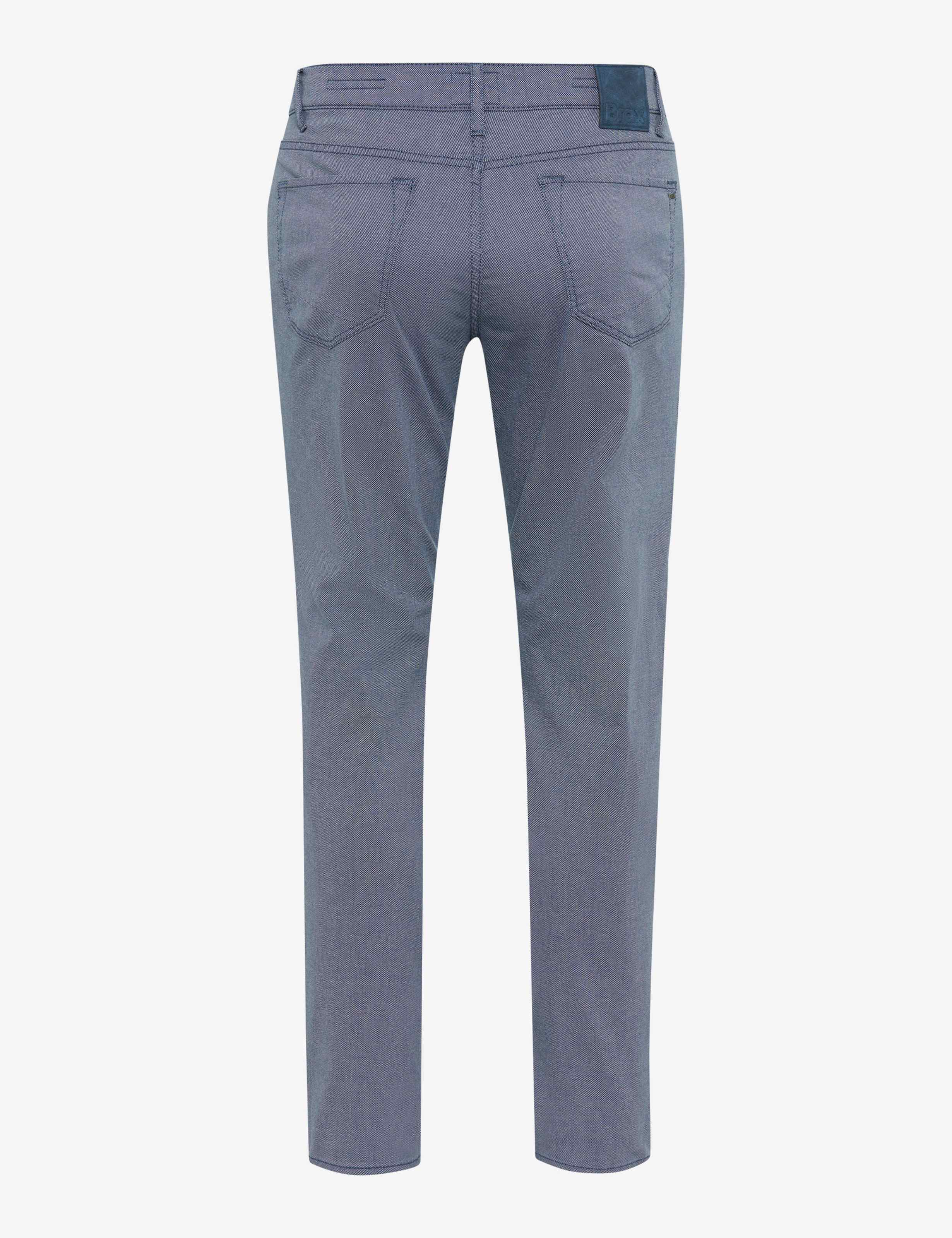 Herre Style CHUCK Blå Modern Fit Udskæring bagpå