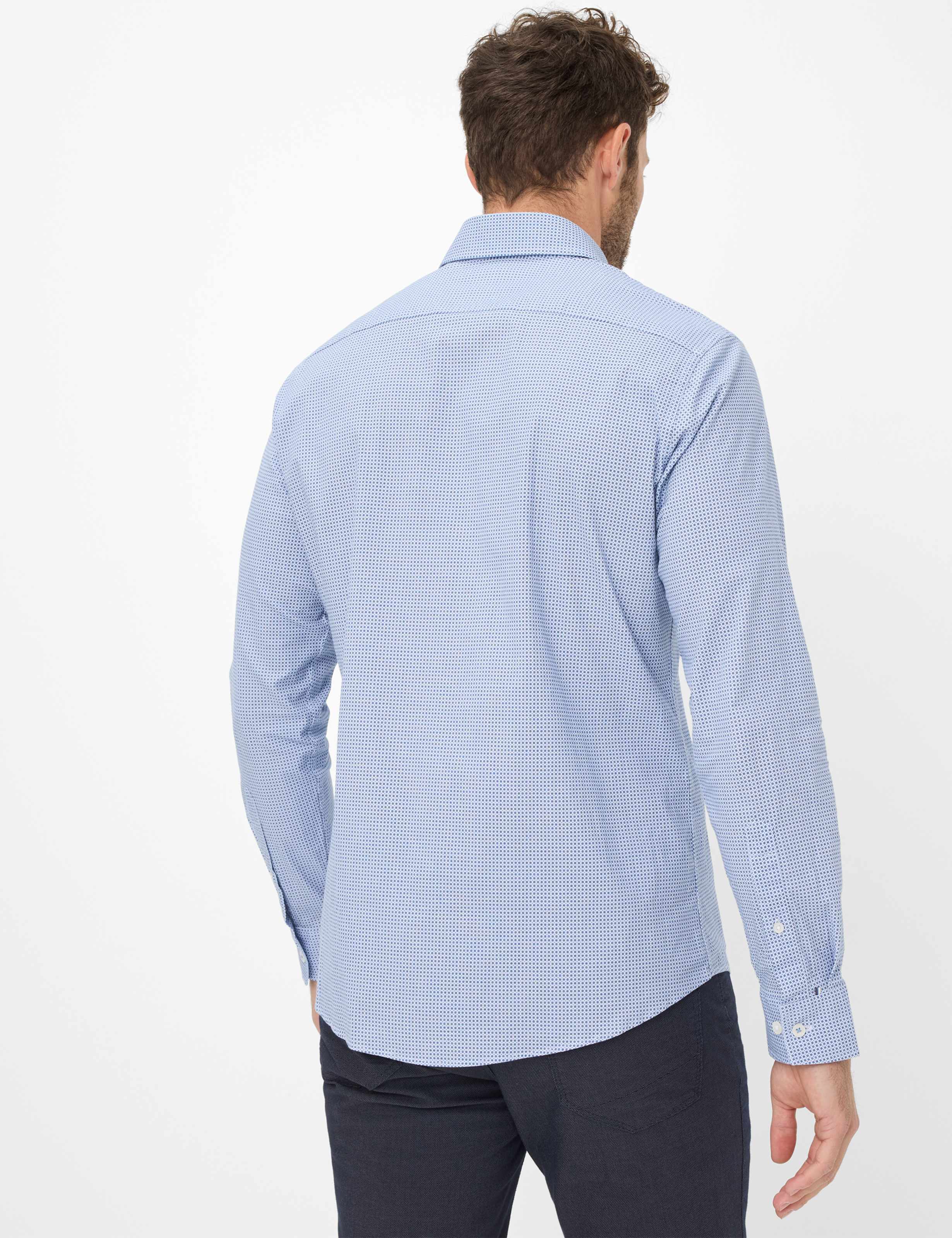 Thumbnail - Brax Herren Hemd Style DANIEL pool, hellblau, Gr. XL