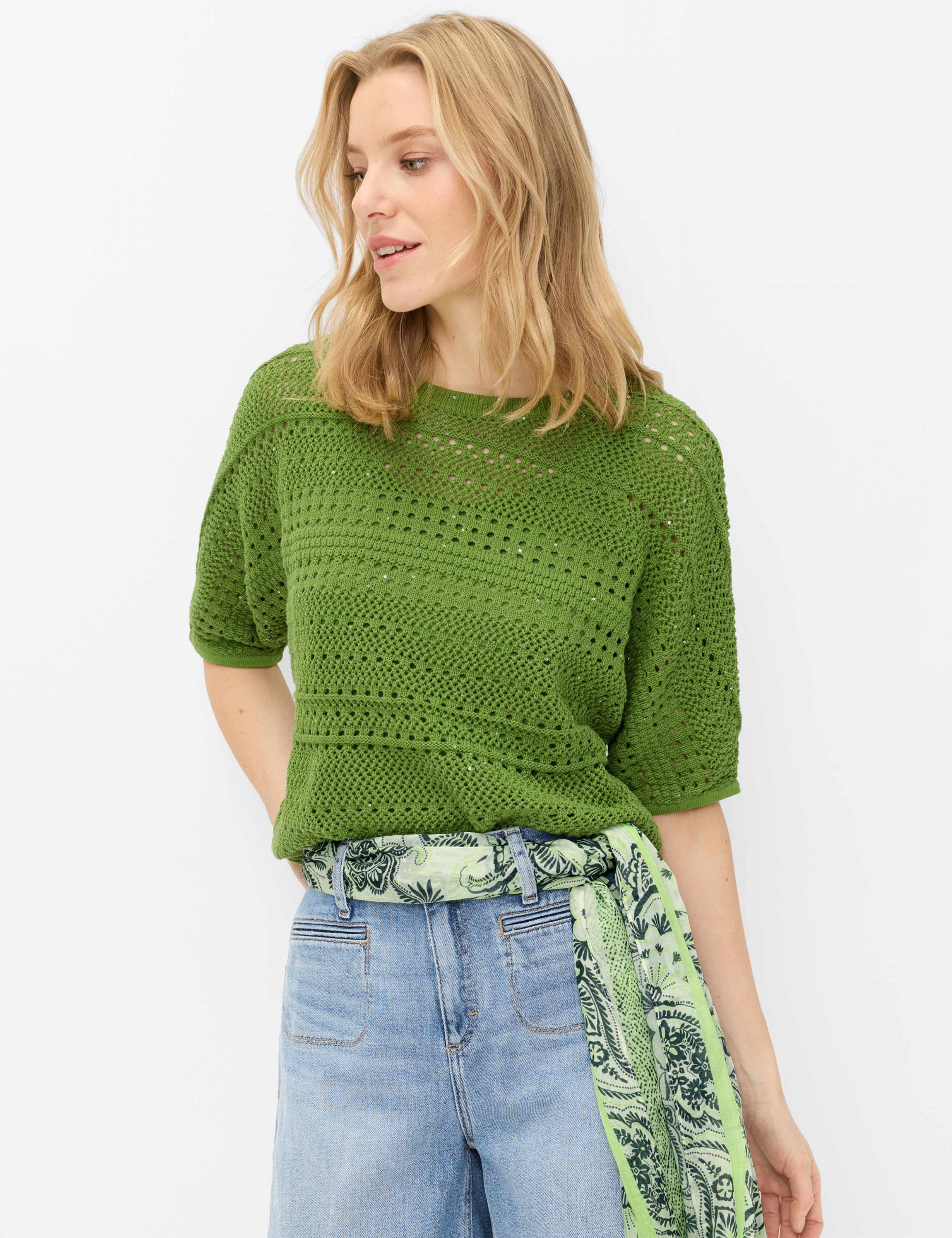 Tinten groen, Dames, Style EMMA, MODEL_FRONT_ISHOP