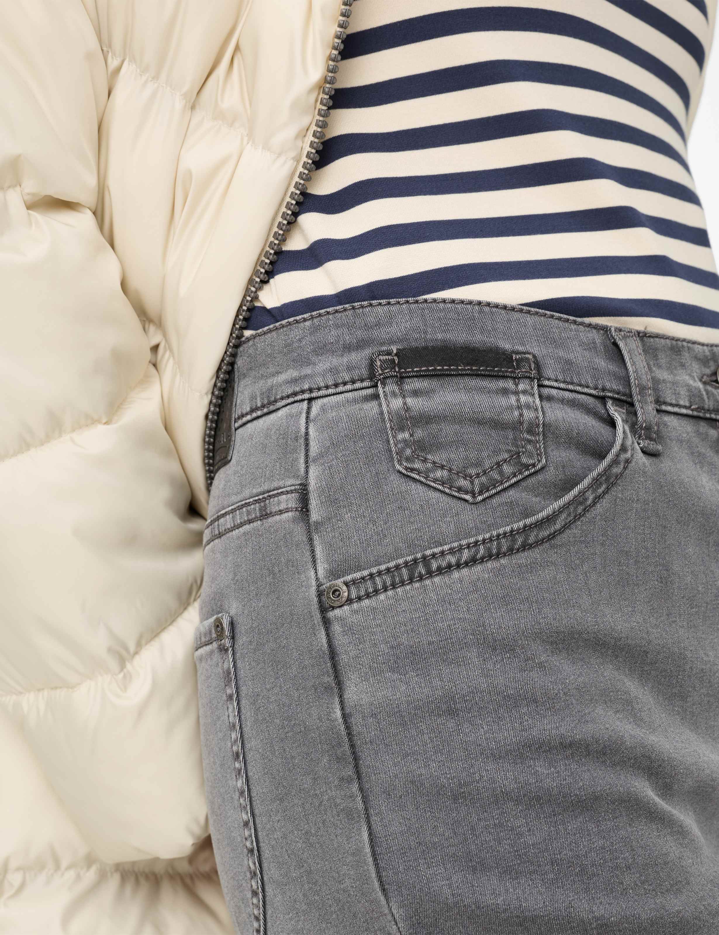 Femme Style CORRY Gris Moyen Comfort Plus Fit Détail 2