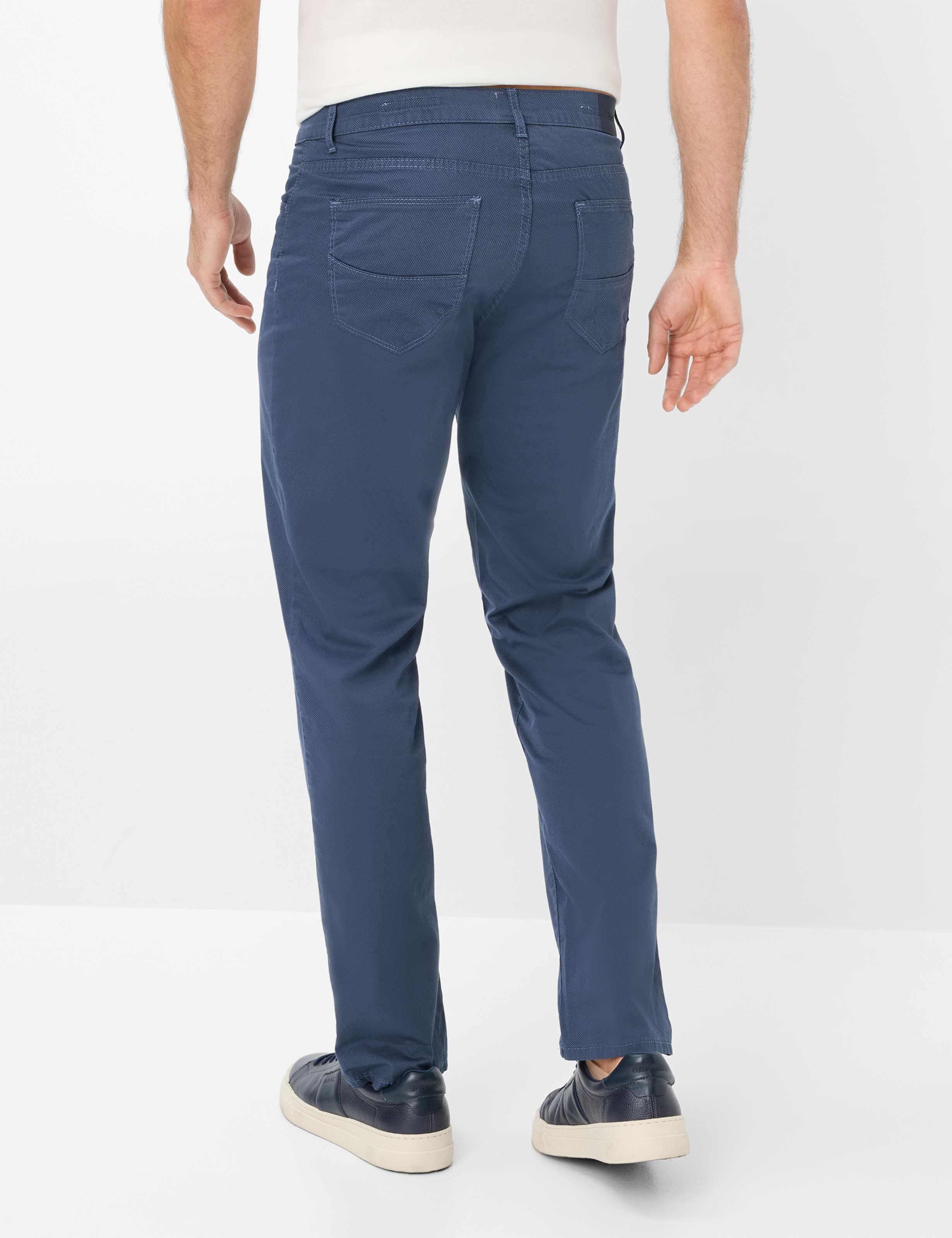Men Style CADIZ Dark Blue Straight Fit Model back