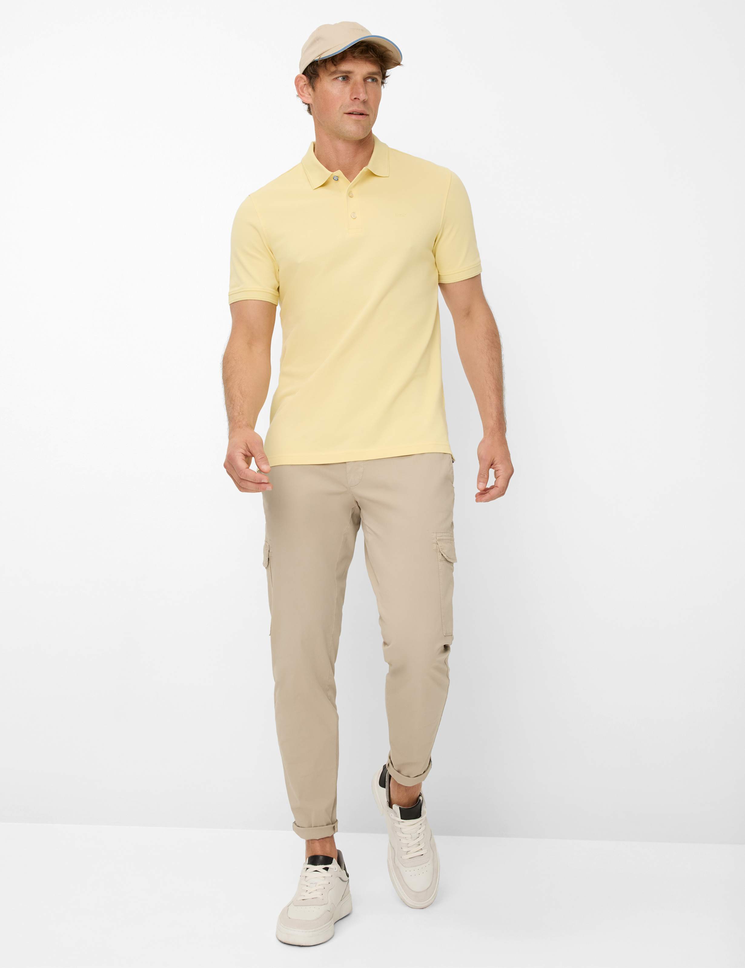Men Style PETE Light Yellow  Model Outfit