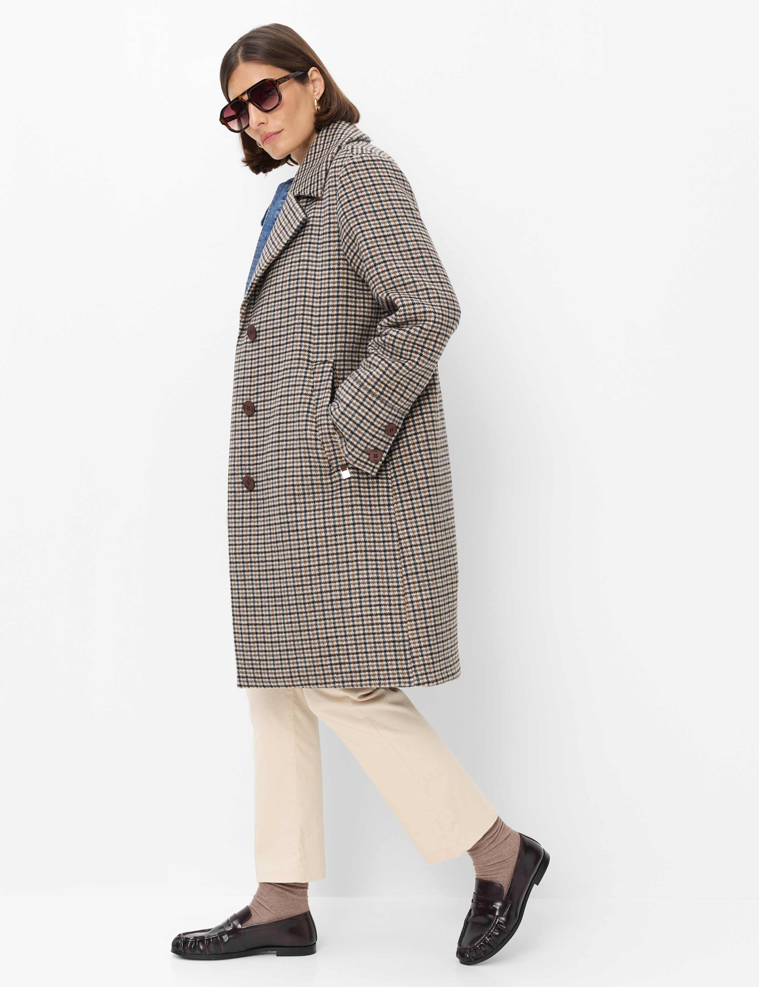 Femme Style PEARL Marron Clair  Tenue du mannequin