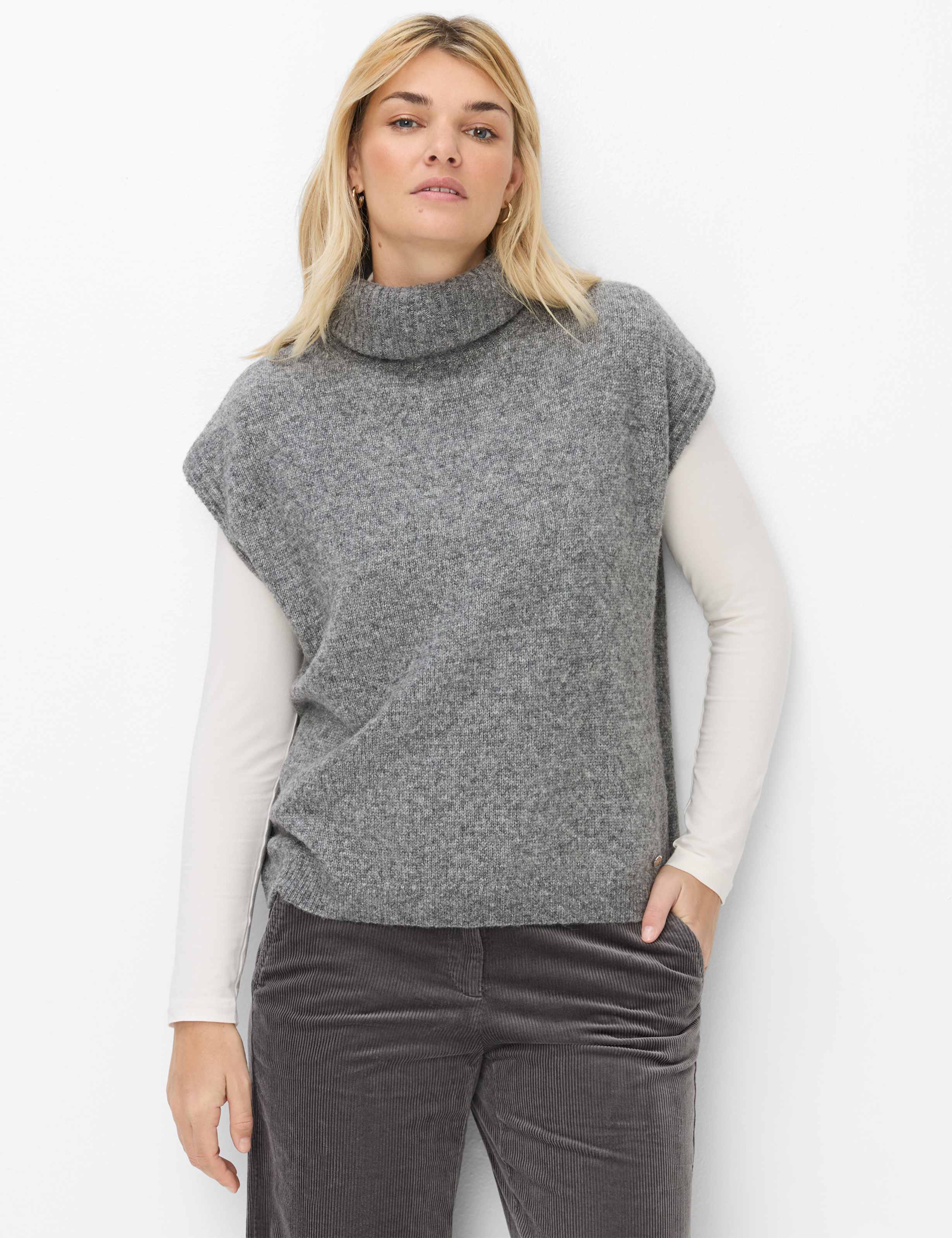 Femme Style EMILIA Gris Moyen  Devant mannequin