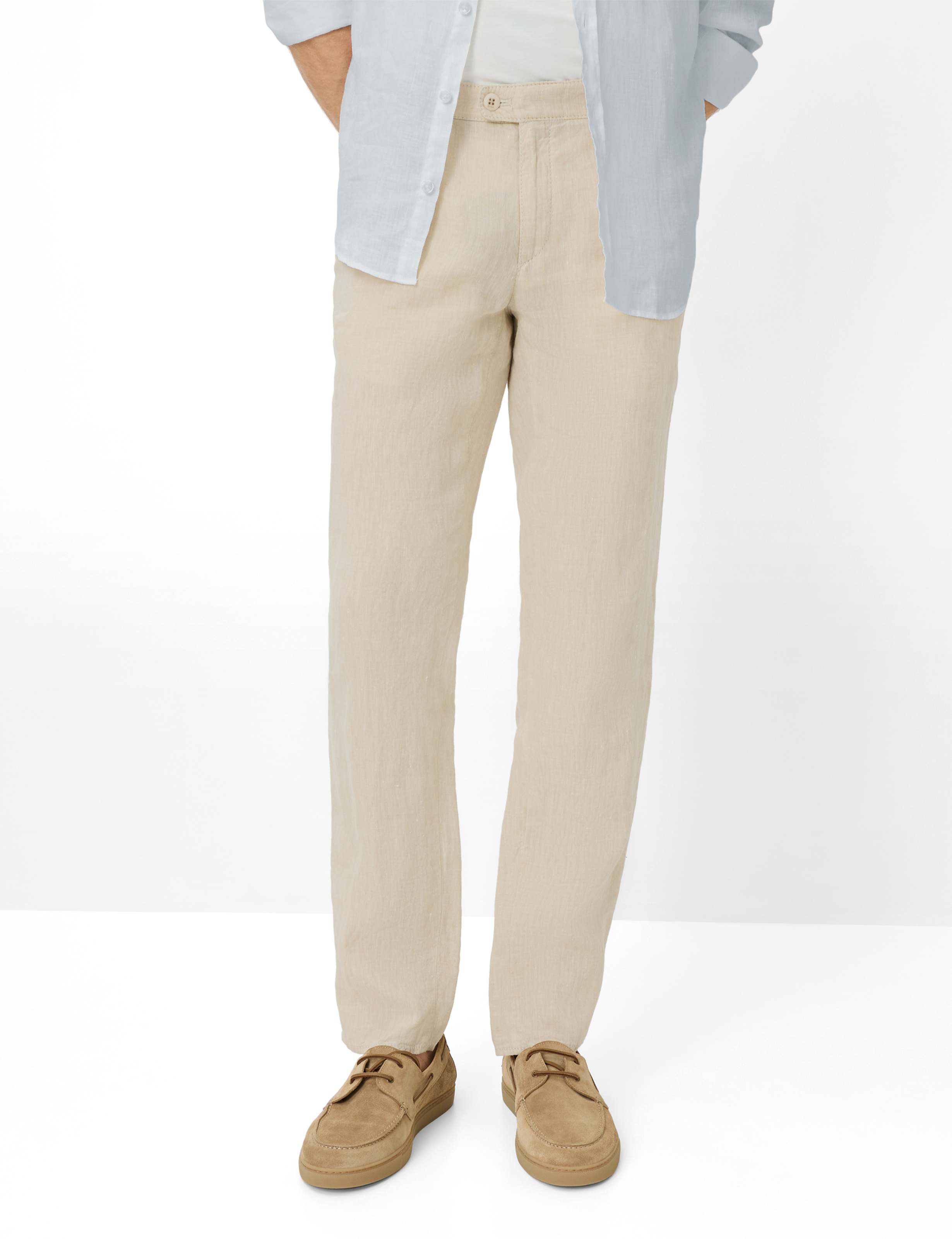 Thumbnail - Brax Herren Hose Style FABIO SAND, hellbeige, Gr. 46/34