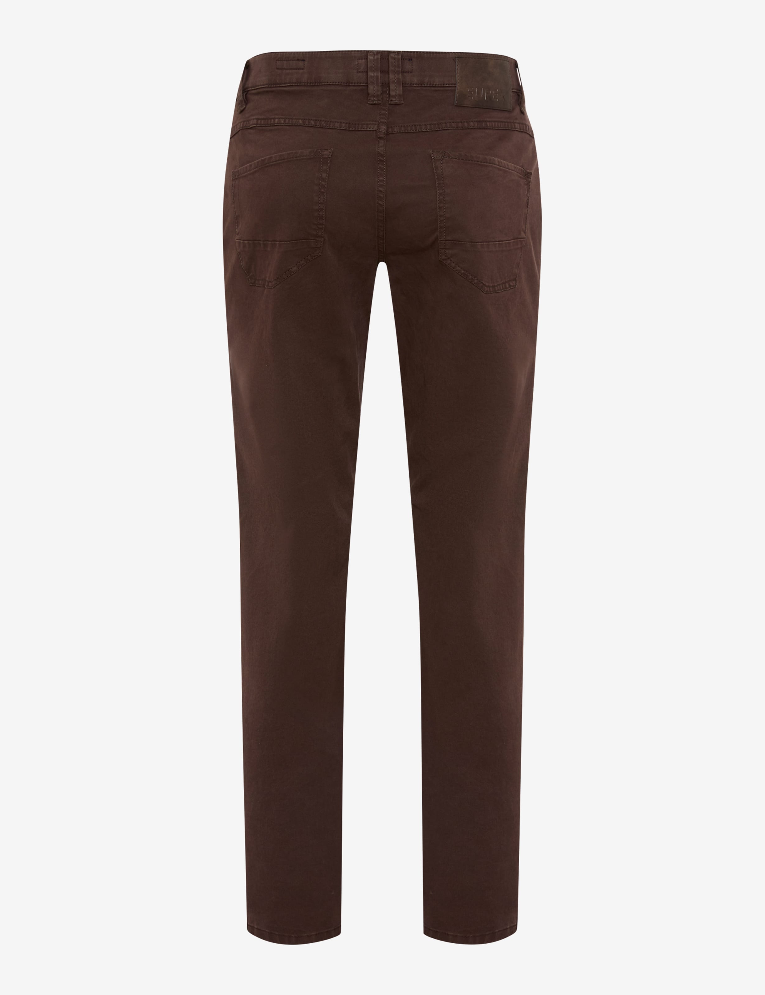Herren Style LUKE Dunkelbraun Regular Fit Freisteller Rueck