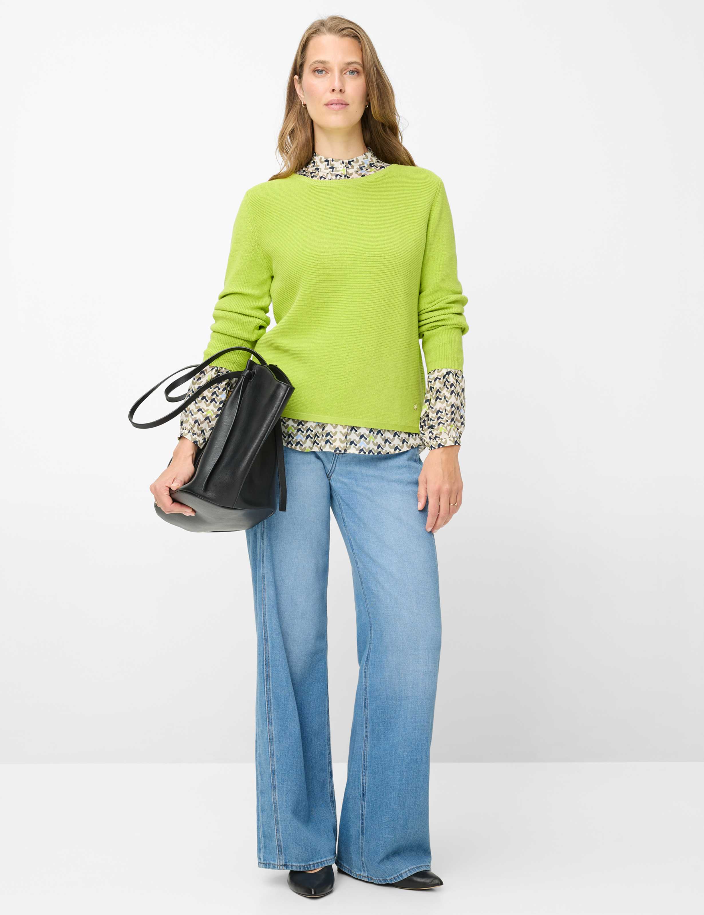 Femme Style LESLEY Vert Clair  Tenue du mannequin