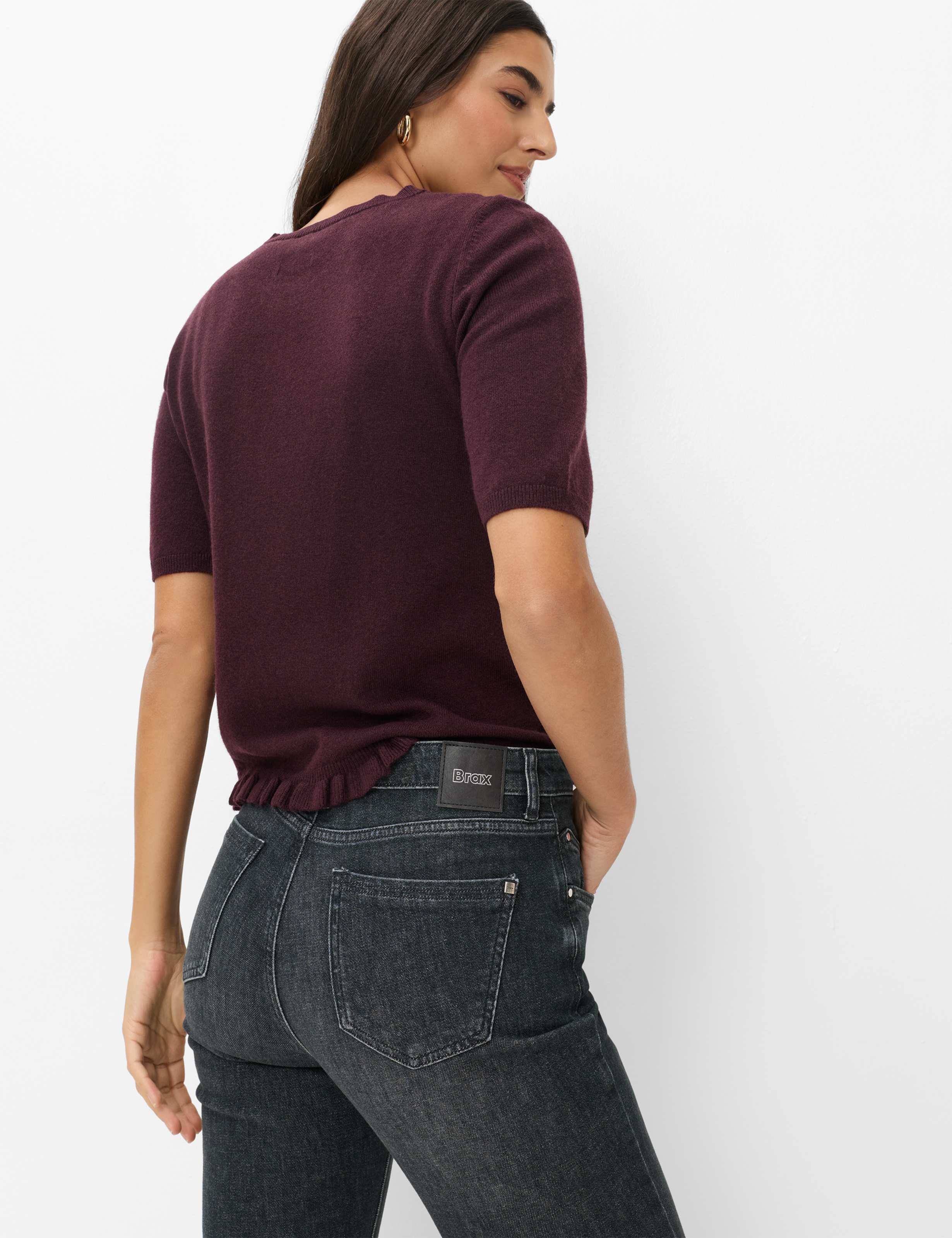 Femme Style MARY Denim Gris Foncé Regular Fit Détail 1