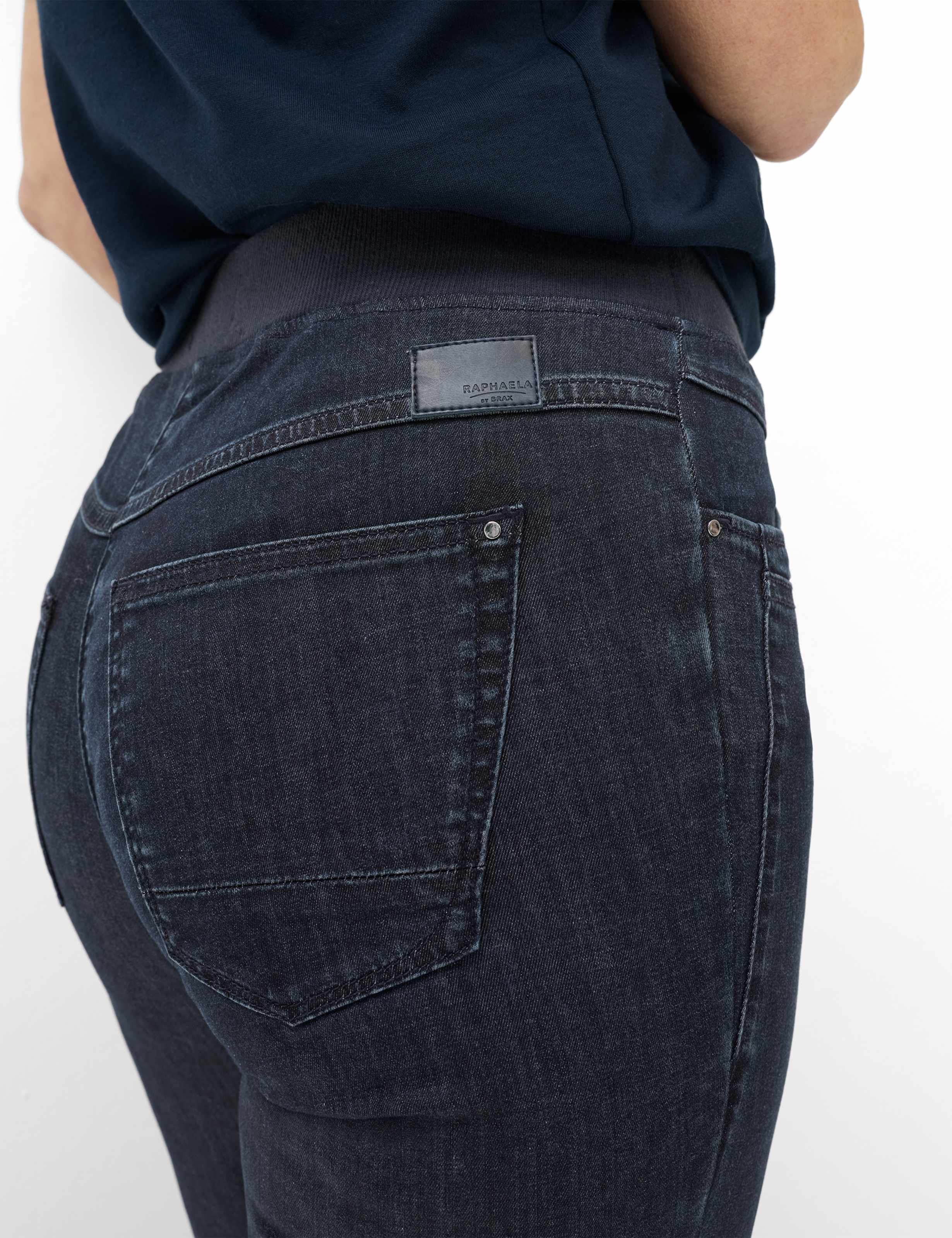 Damen Style PAMINA FUN Denim Dunkelblau Slim Fit Detail 2