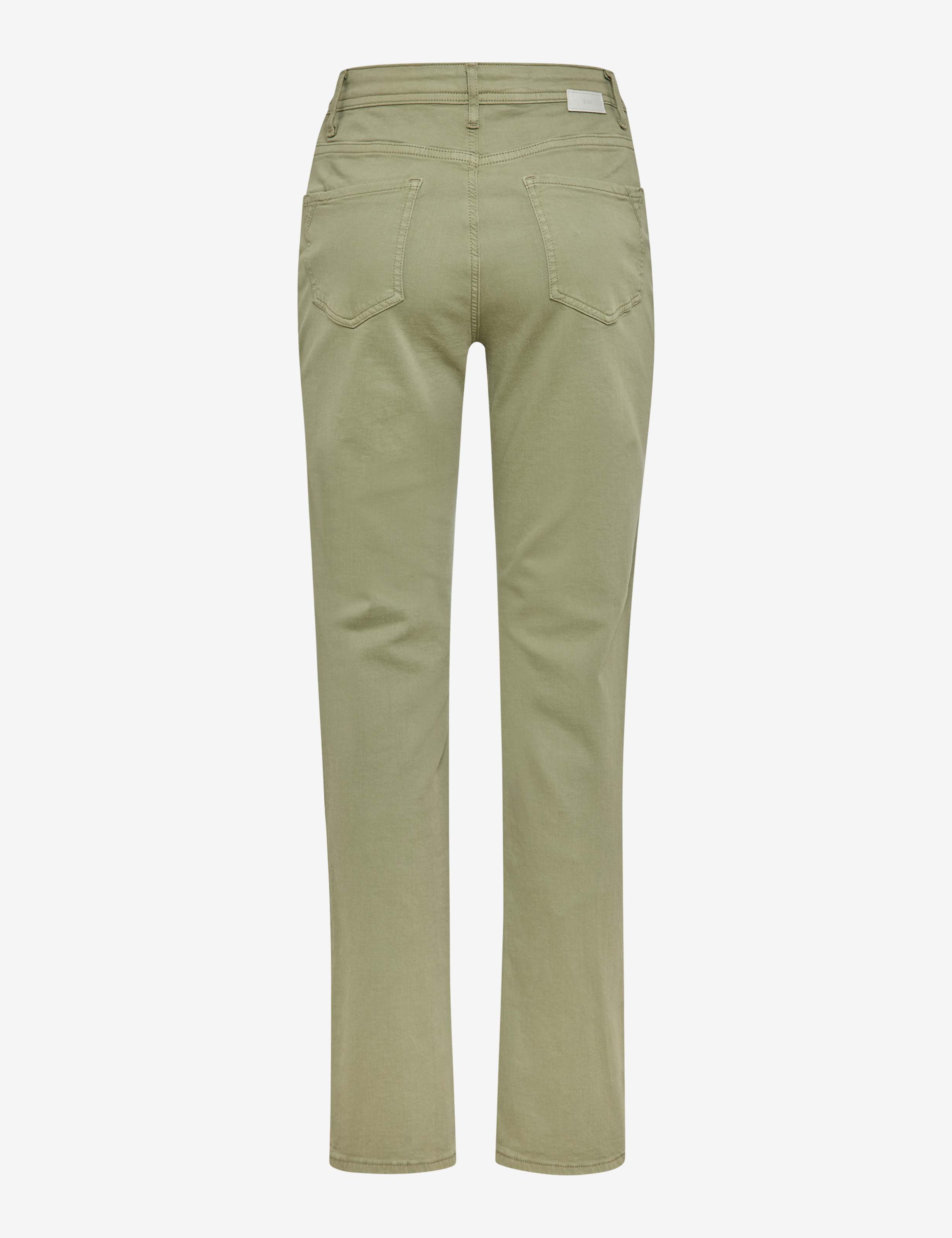 Femme Style CAROLA Denim Vert Clair Feminine Fit Détourage arrière