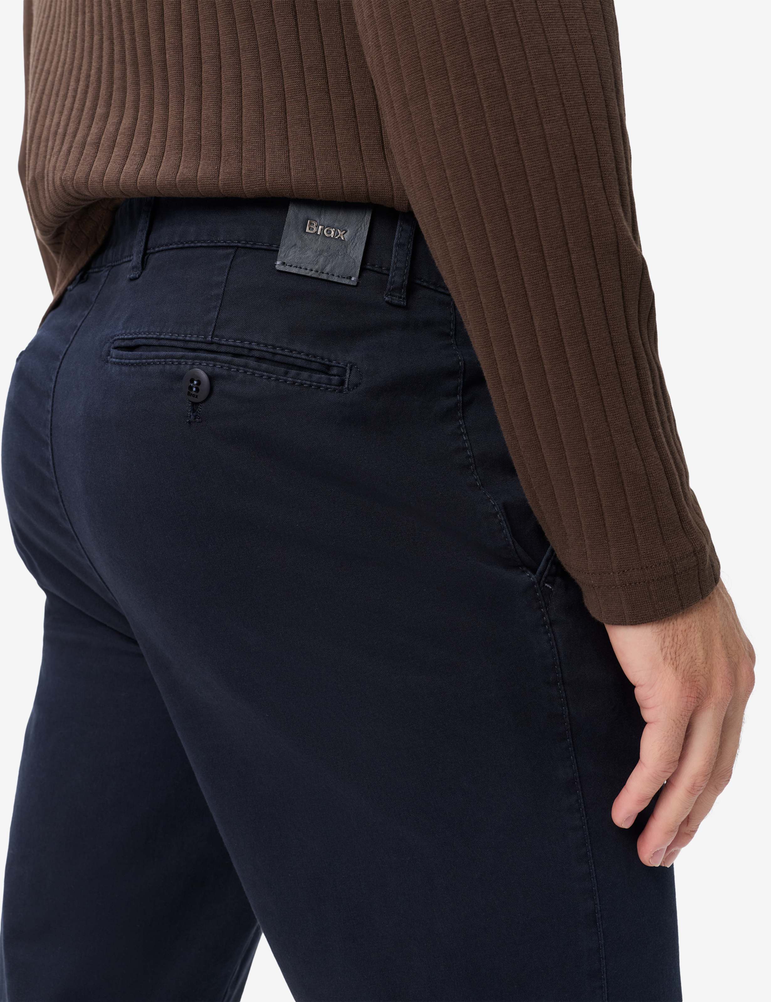 Herre Style EVEREST Mørkeblå Regular Fit Detalje 2