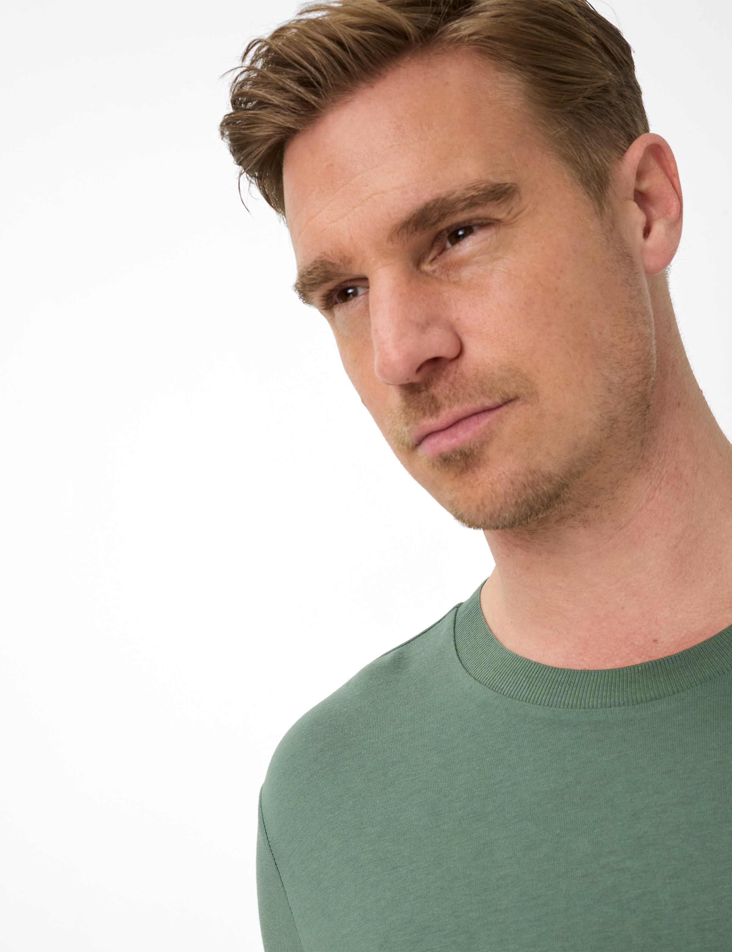 Heren Style TIMON Groen - Khaki  Detail 2