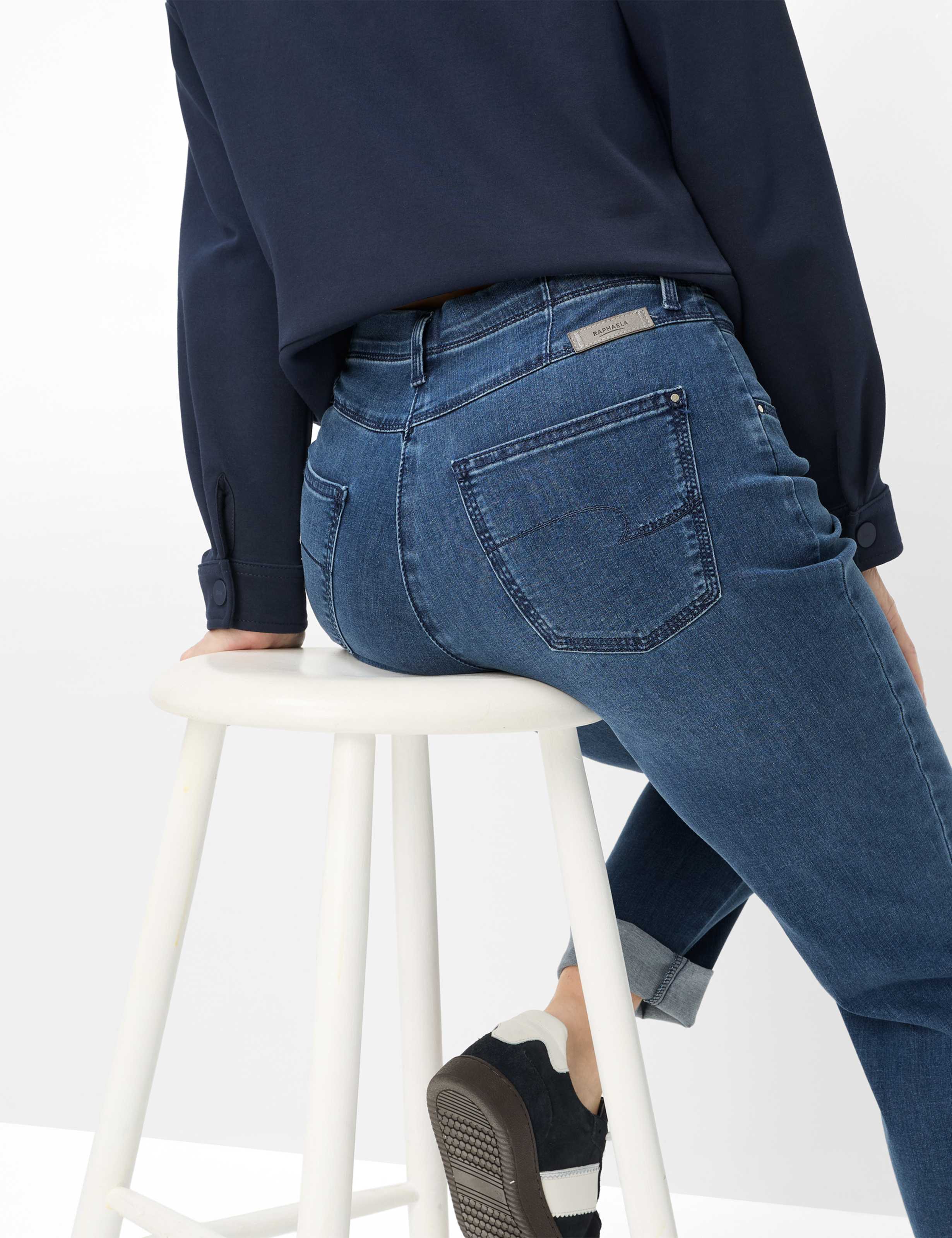 Damen Style CAREN NEW Denim Blau Comfort Plus Fit Detail 1