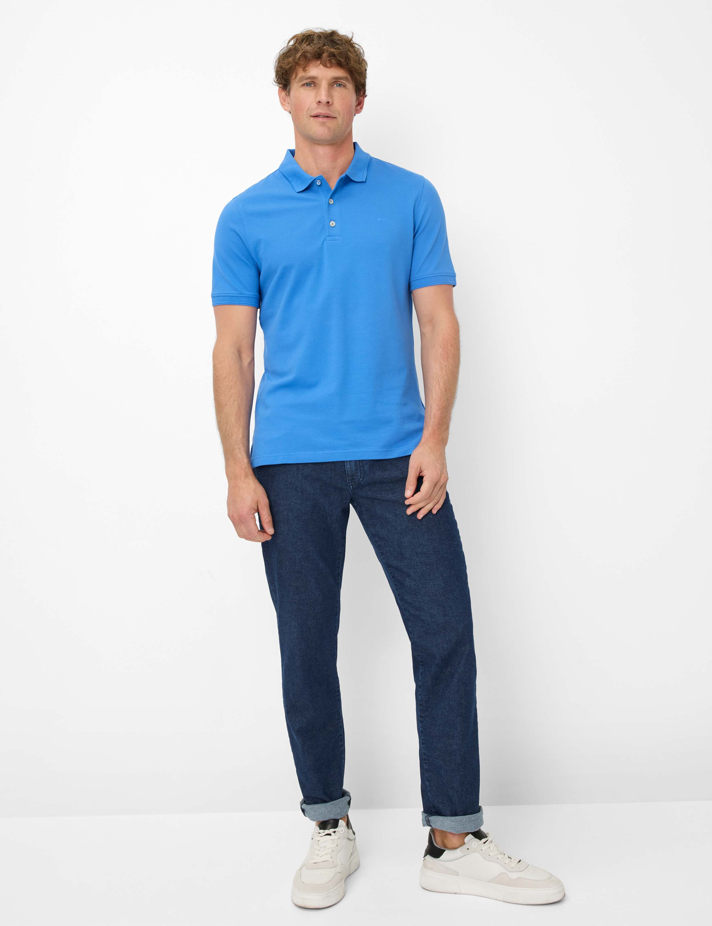 Men Style PETE Blue  Model Outfit