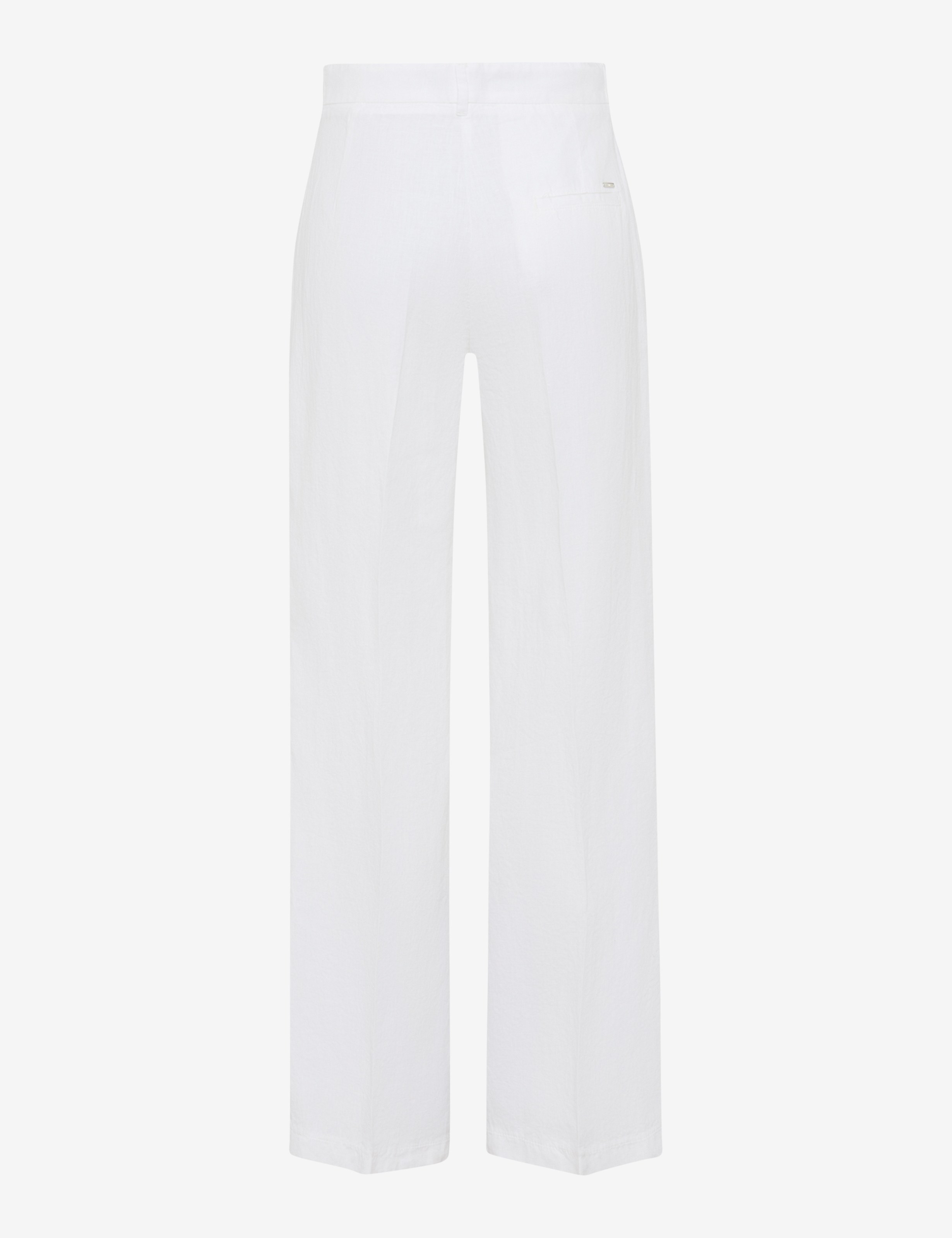 Women Style MAINE White Wide Leg Stand-alone rear view