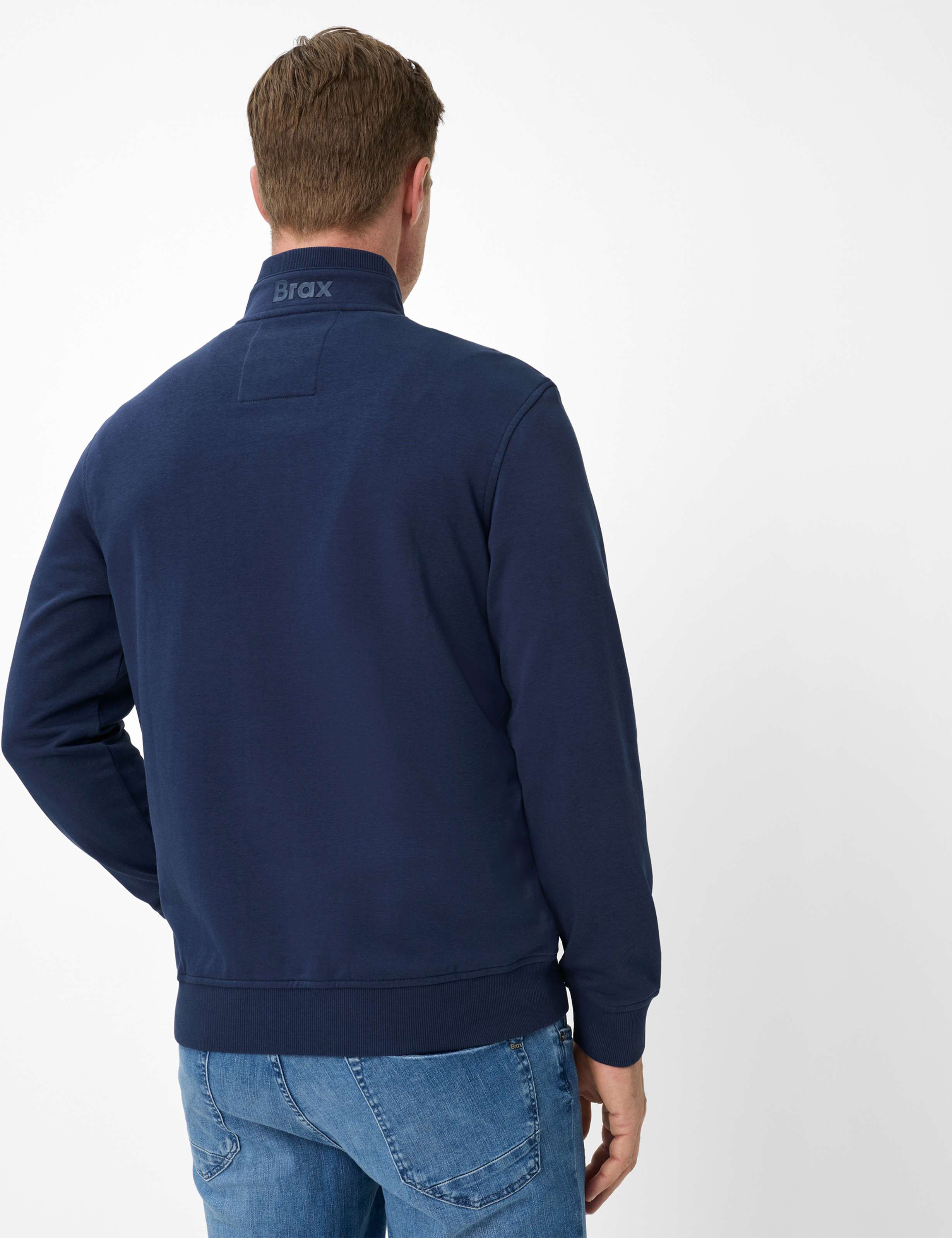 Thumbnail - Brax Herren Sweatshirt Style SION marine, dunkelblau, Gr. L