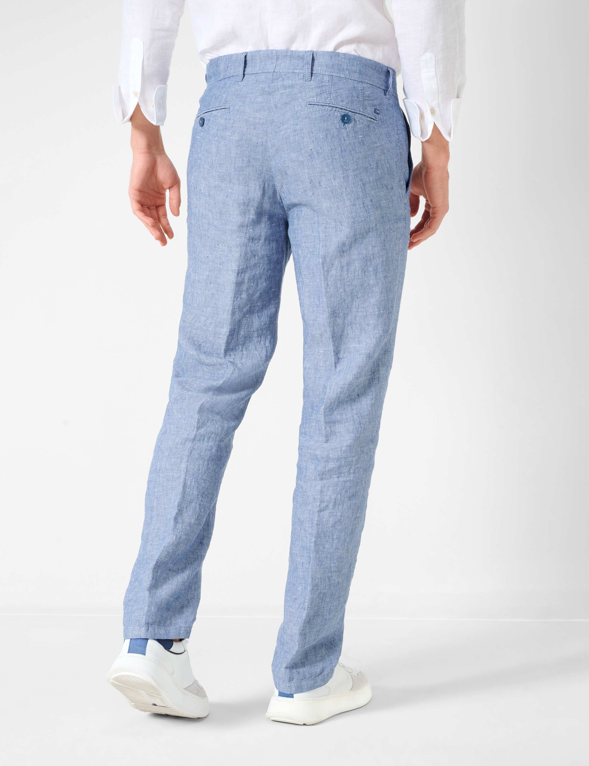 Men Style EVANS DUSTY BLUE Regular Fit Model back