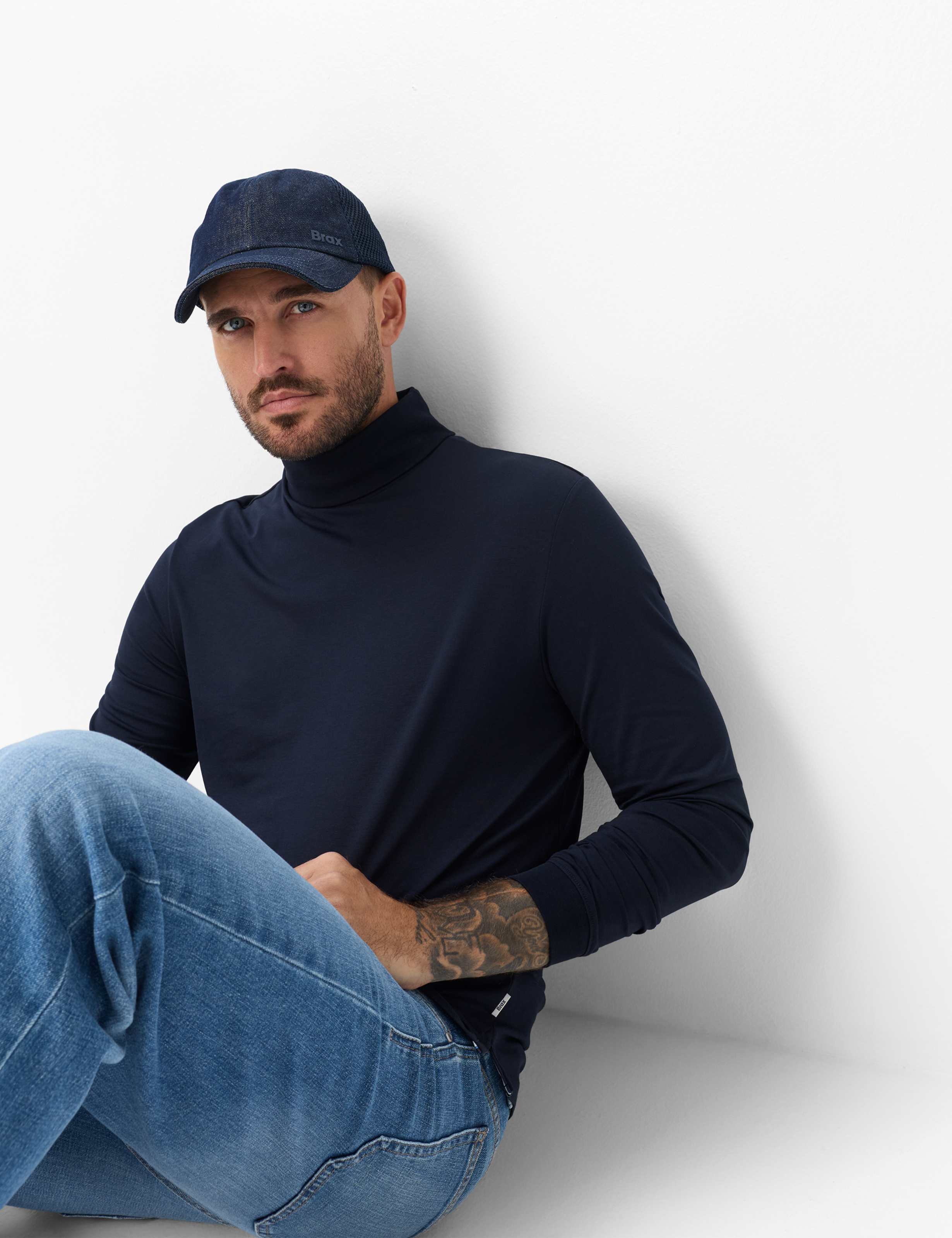 Herren Style BENNO Dunkelblau  Detail 1