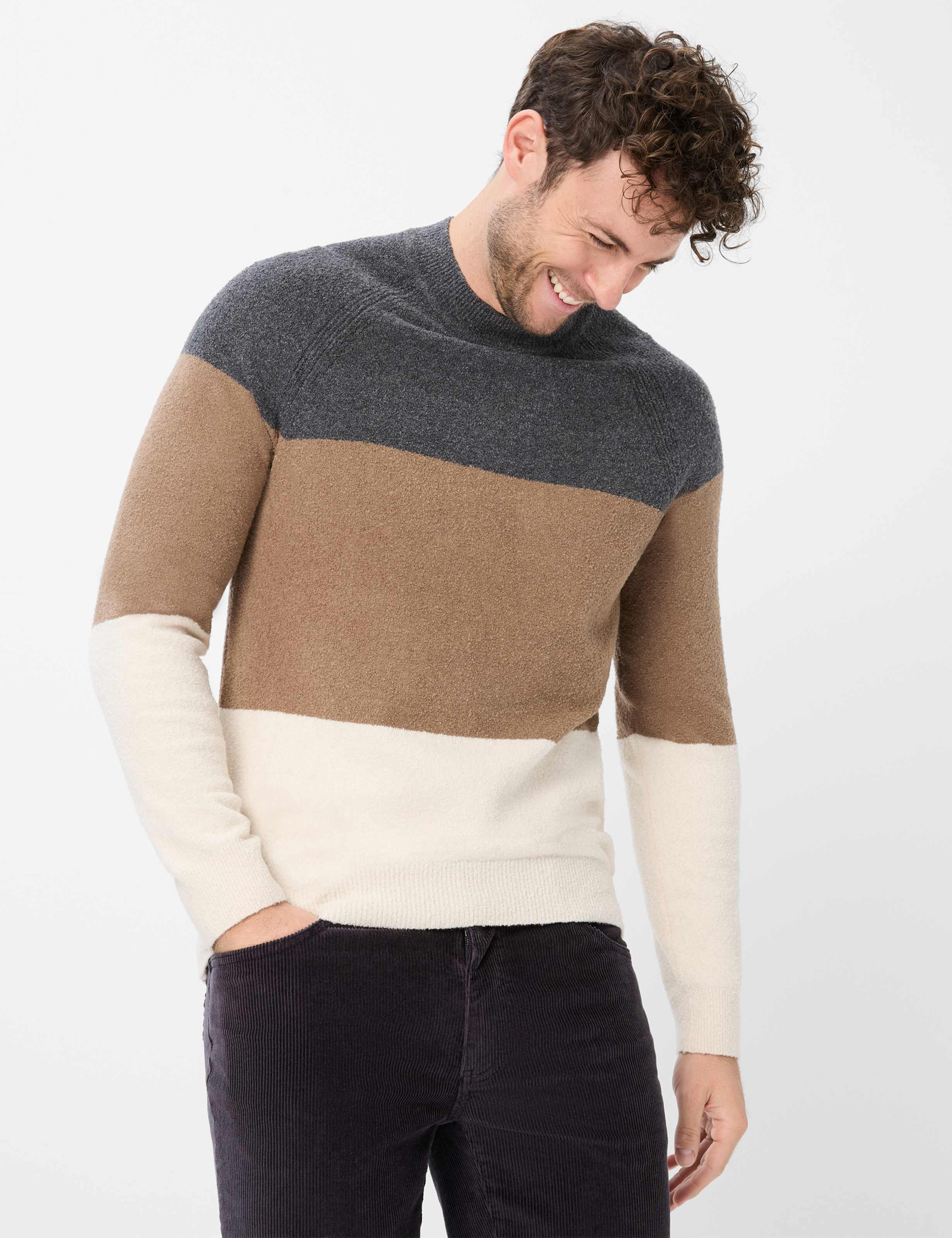 Men s fashion Knitwear Sweatshirts buy now at BRAX