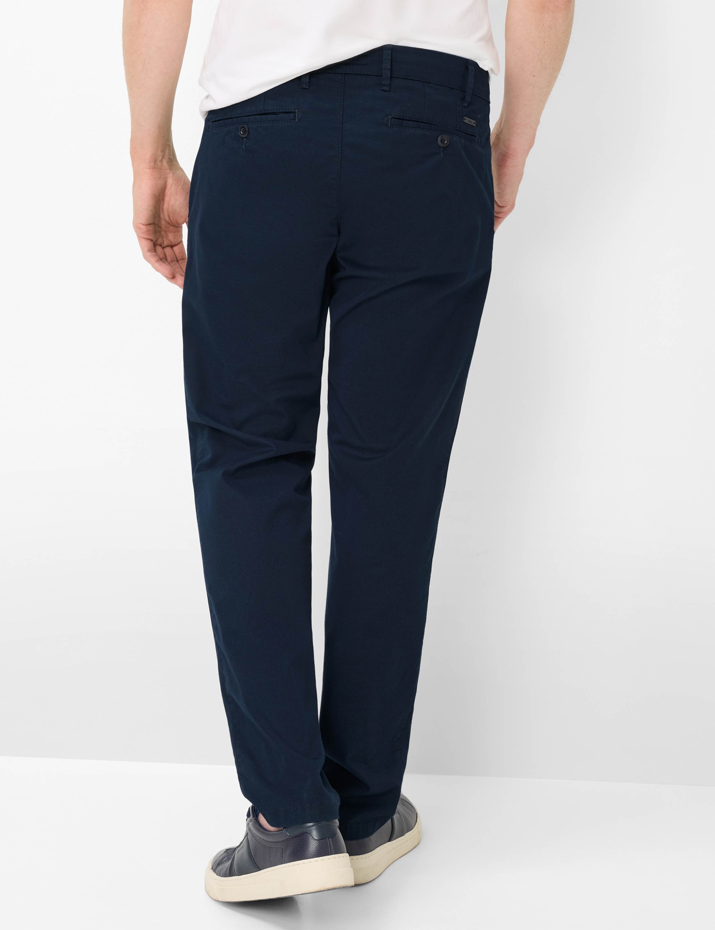 Thumbnail - Eurex by Brax Herren Bundfaltenhose Style LUIS NAVY, dunkelblau, Gr. 28U