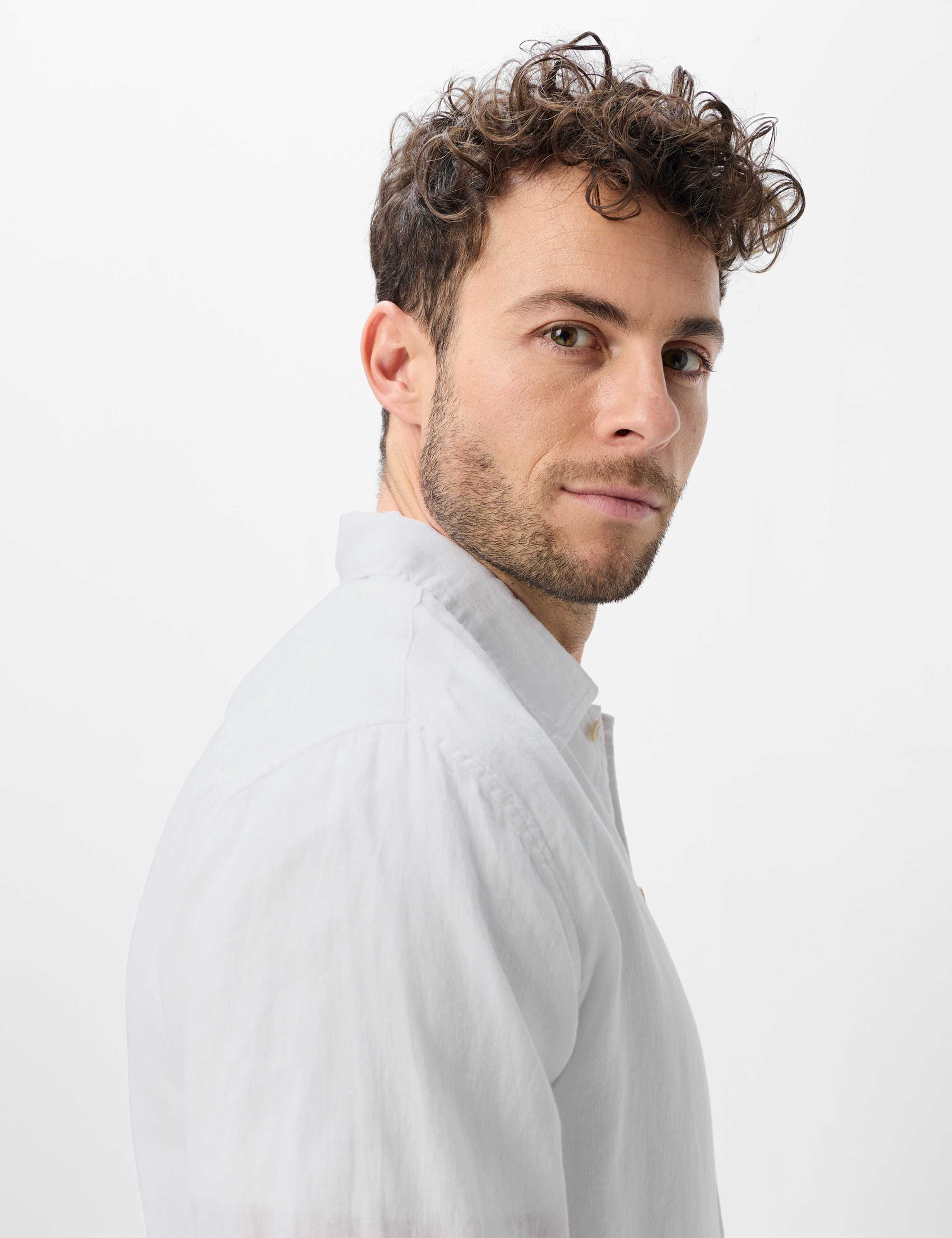 Homme Style LUKE Blanc  Détail 2