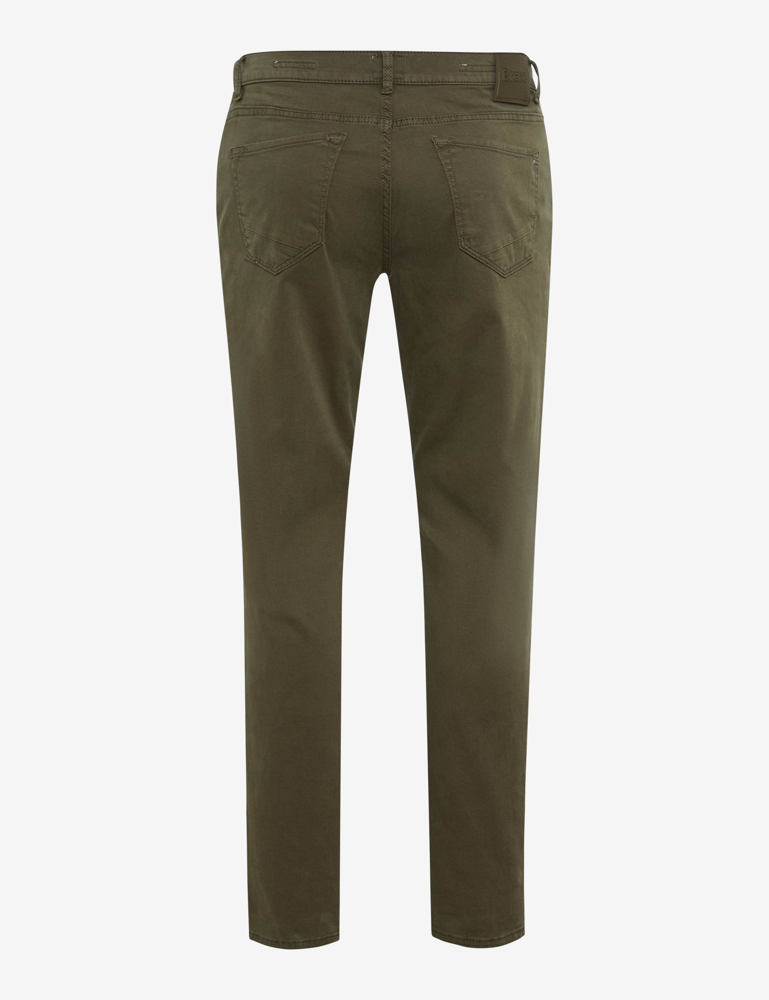 Men Style CHUCK Green - Olive Modern Fit Stand-alone rear view