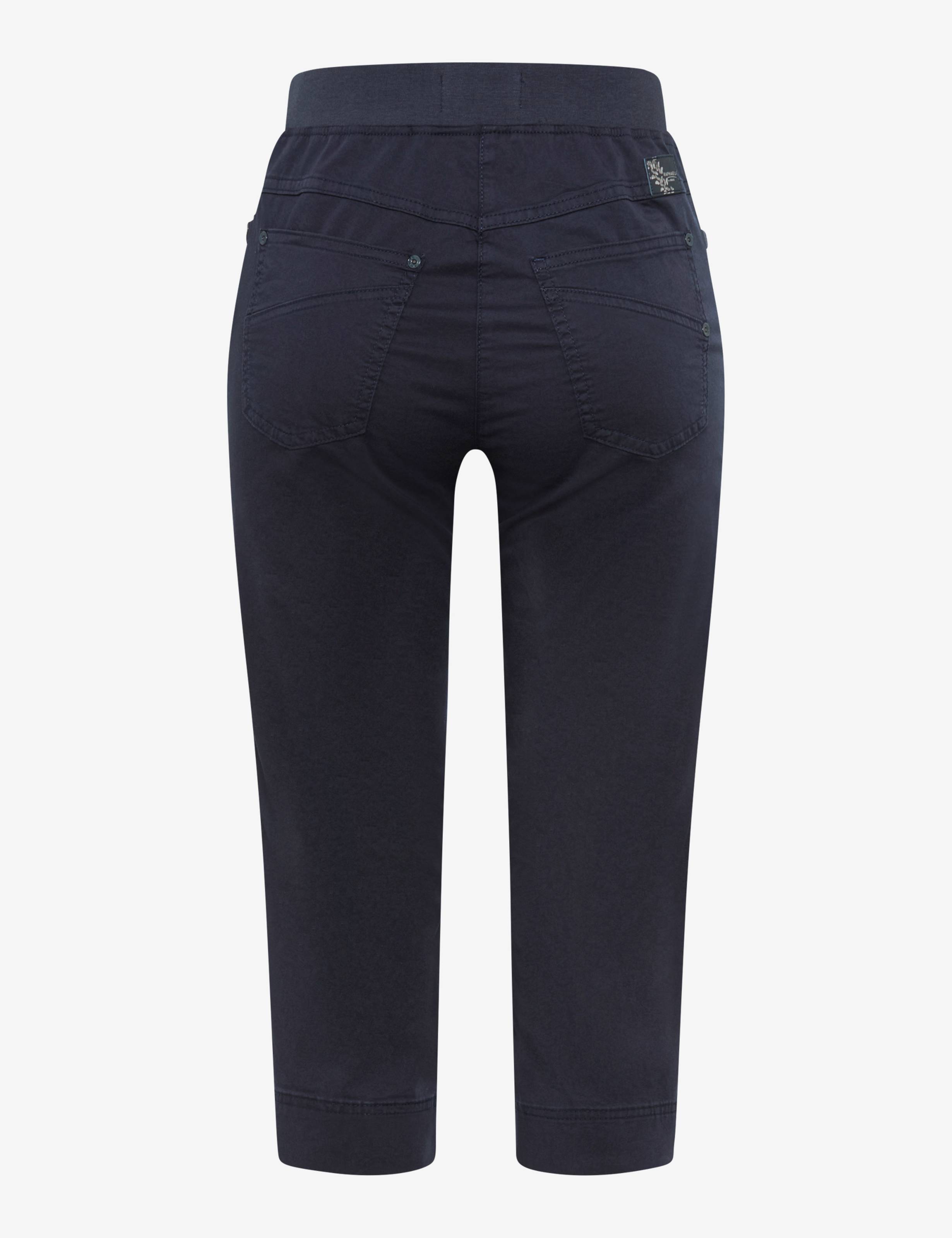 Damen Style PAMINA CAPRI Dunkelblau Slim Fit Freisteller Rueck