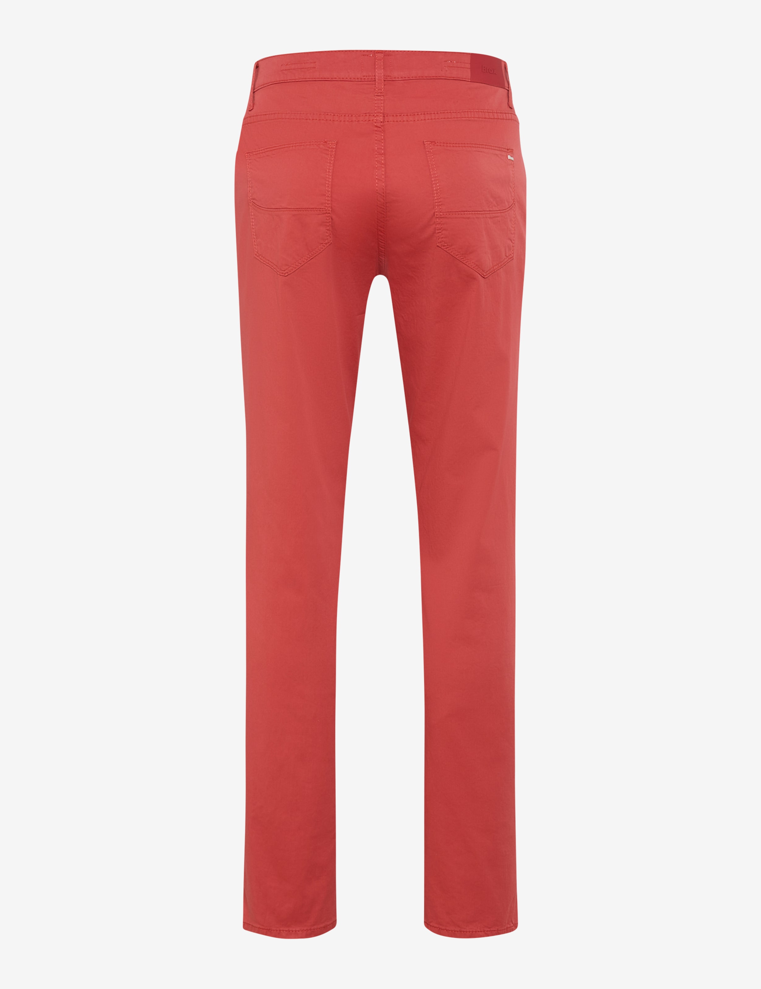 Herren Style CADIZ Rot Straight Fit Freisteller Rueck