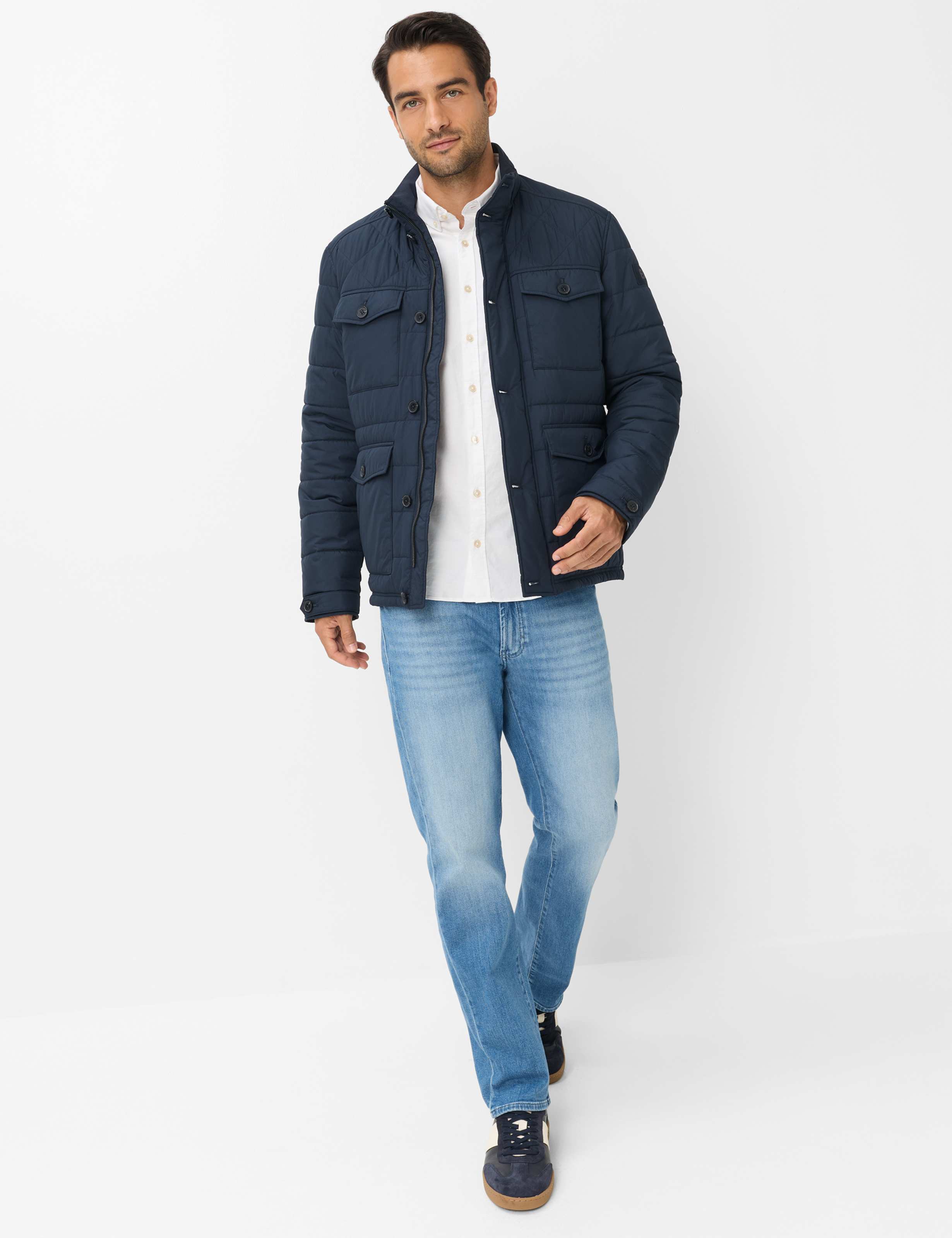 Men Style GEORGE Dark Blue  Model Outfit