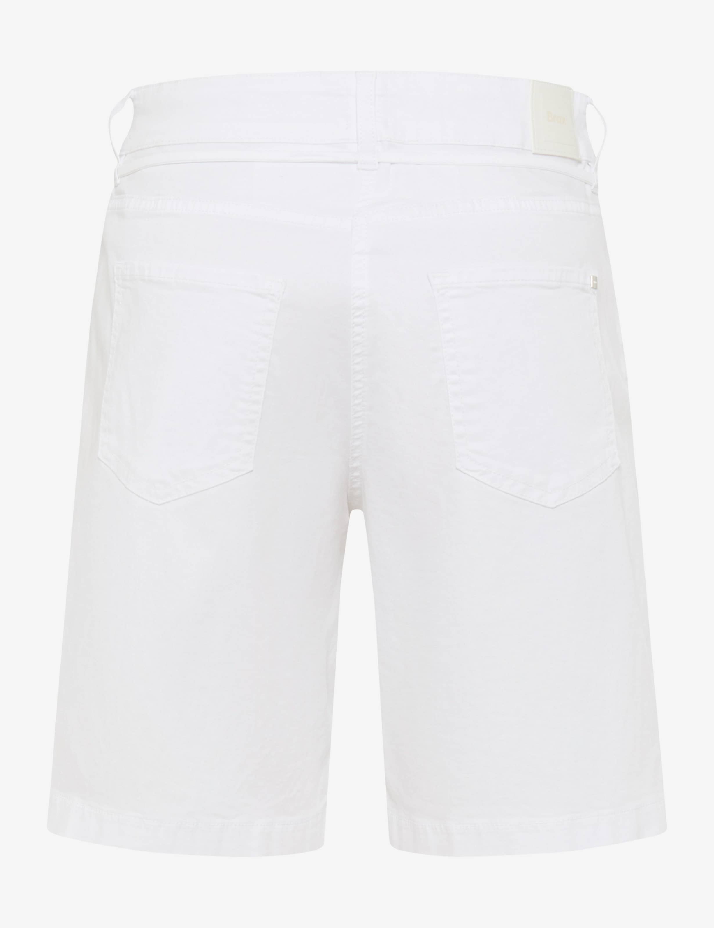 Women Style MAINE B Denim White Wide Leg Stand-alone rear view