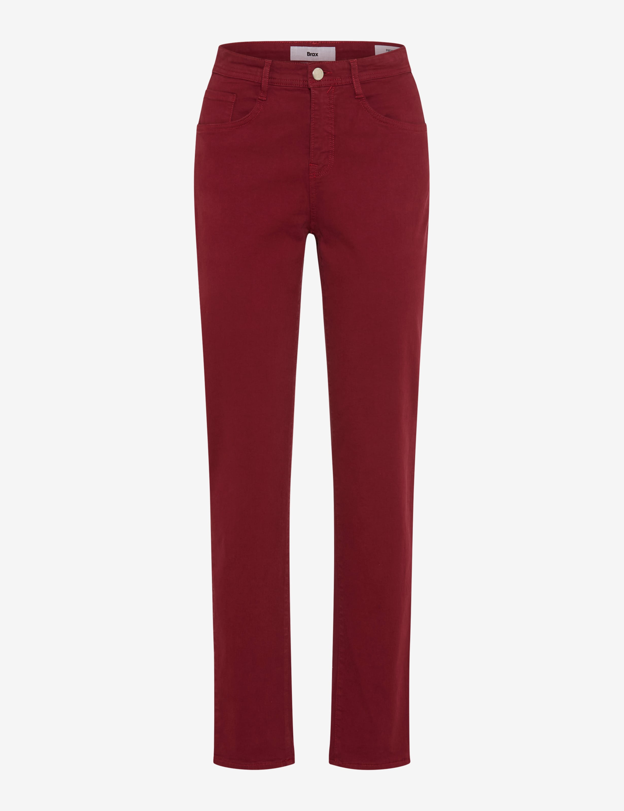Femme Style CAROLA Denim Rouge Foncé Feminine Fit Détourage avant