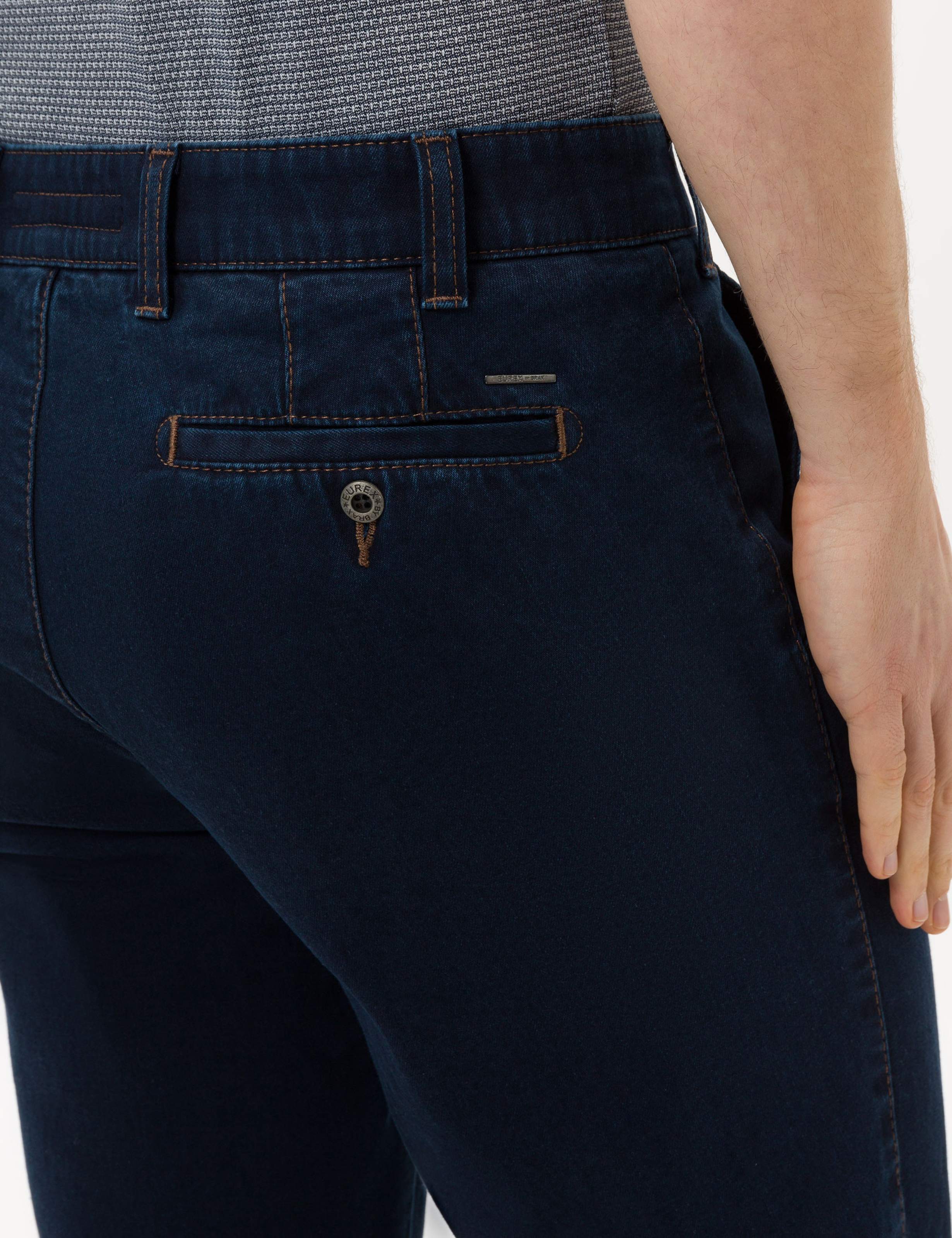Herren Style FRED 321 Denim Dunkelblau Regular Fit Detail 1