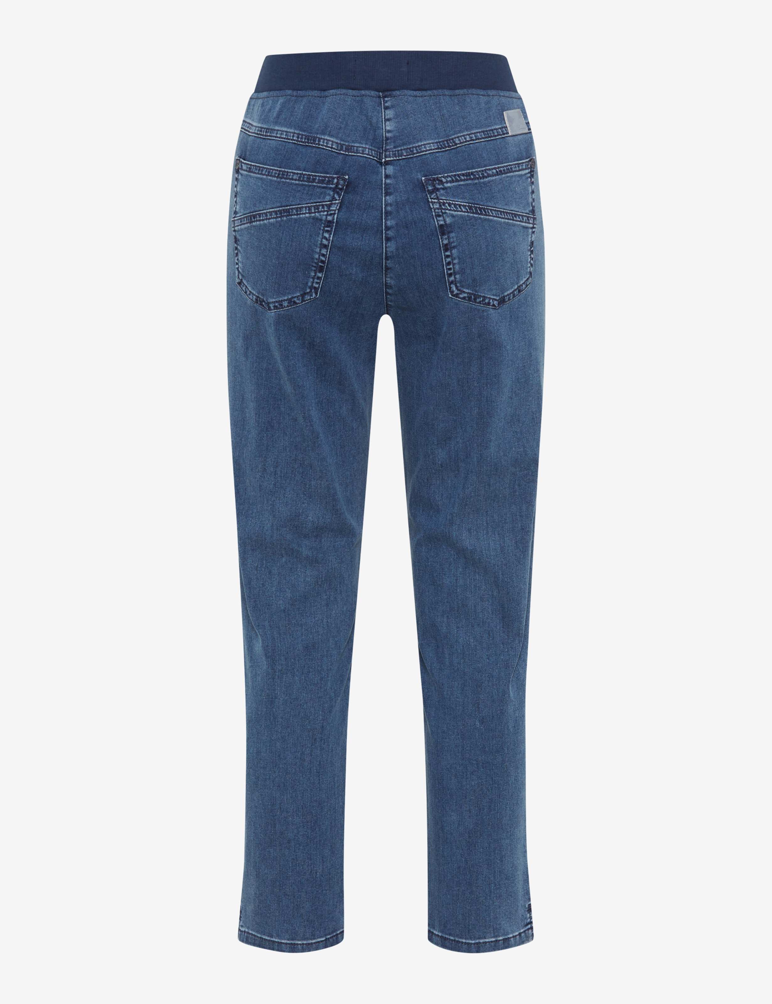Damen Style PAMINA 6/8 Denim Blau Slim Fit Freisteller Rueck