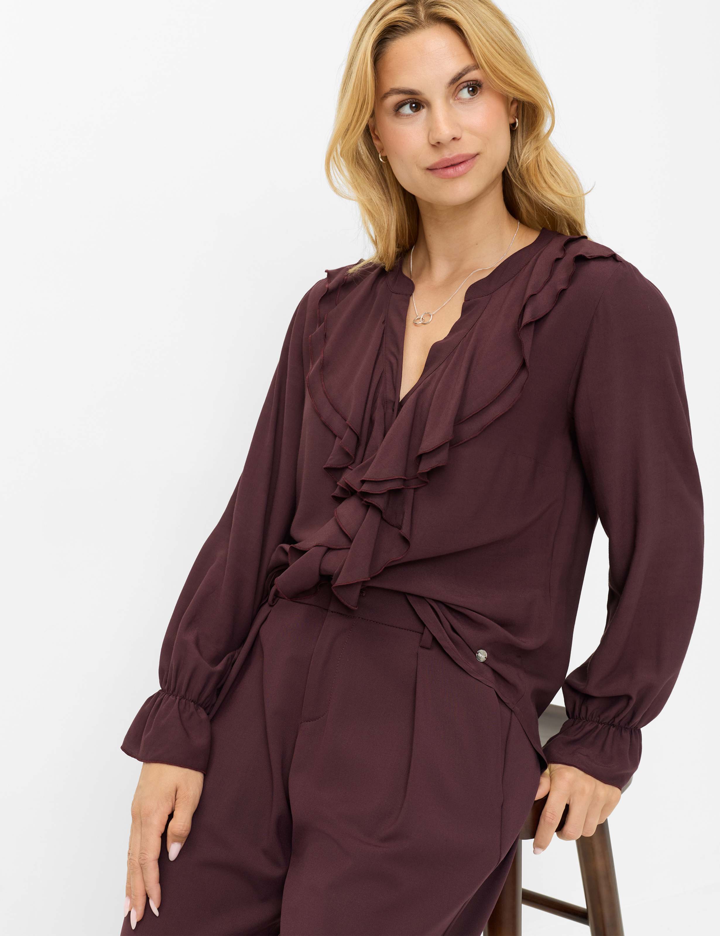 Femme Style VIVE Violette Foncé  Détail 1