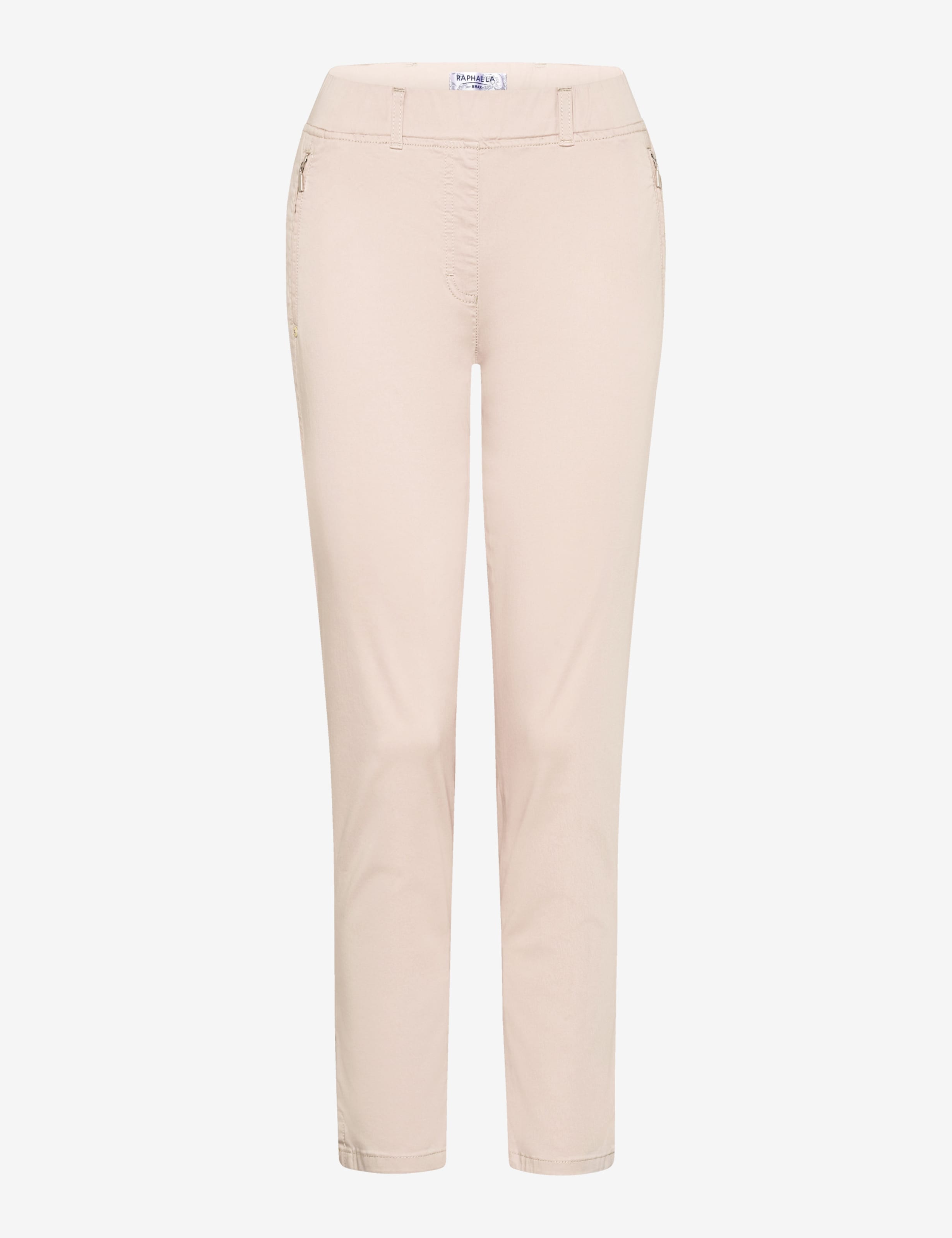 Femme Style LAVINA ZIP 6/8 Beige Super Slim Fit Détourage avant