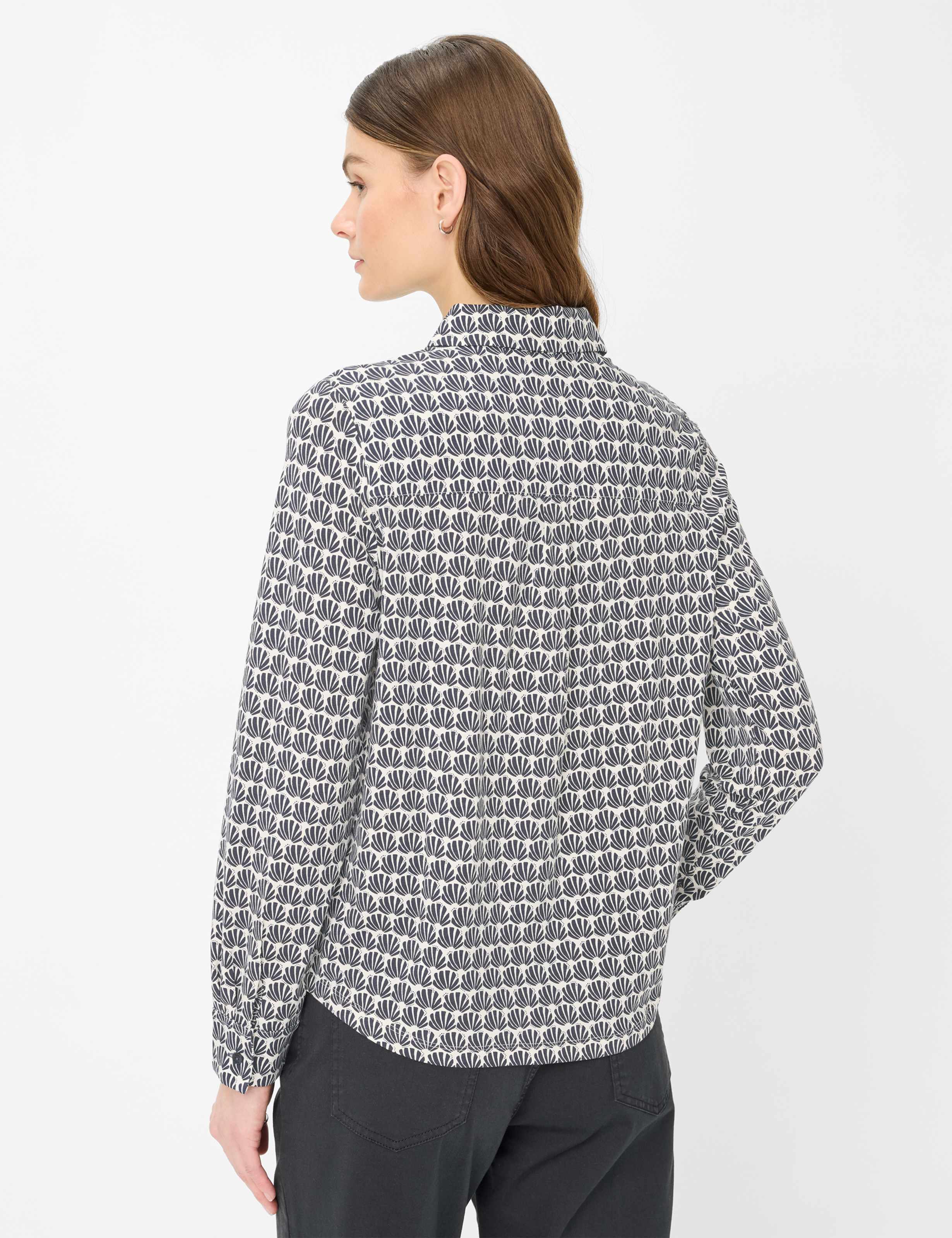 Thumbnail - Brax Damen Shirt Style CELINA L navy, dunkelblau, Gr. 46