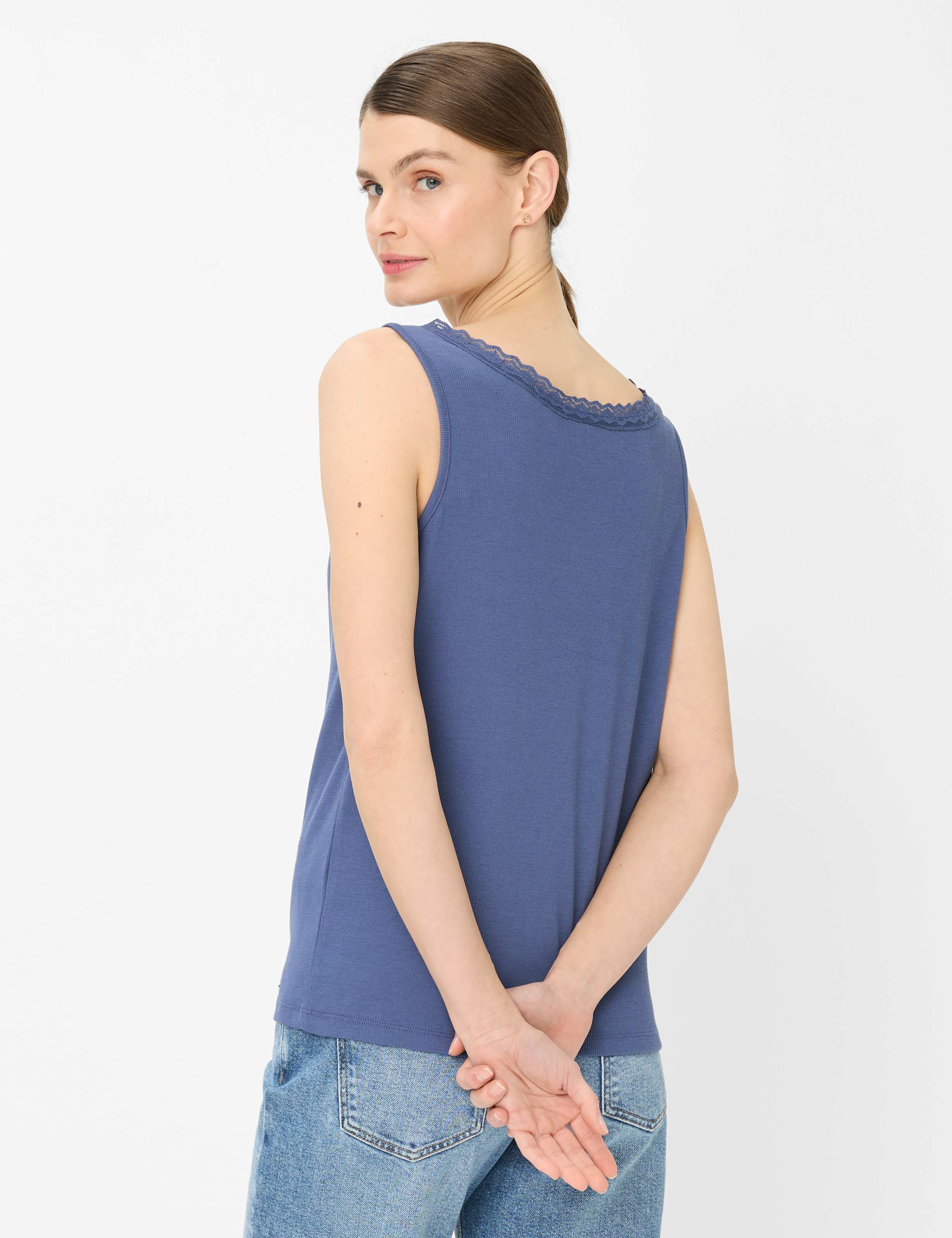 Thumbnail - Brax Damen Tanktop Style IVY indigo mood, Blau, Gr. 38