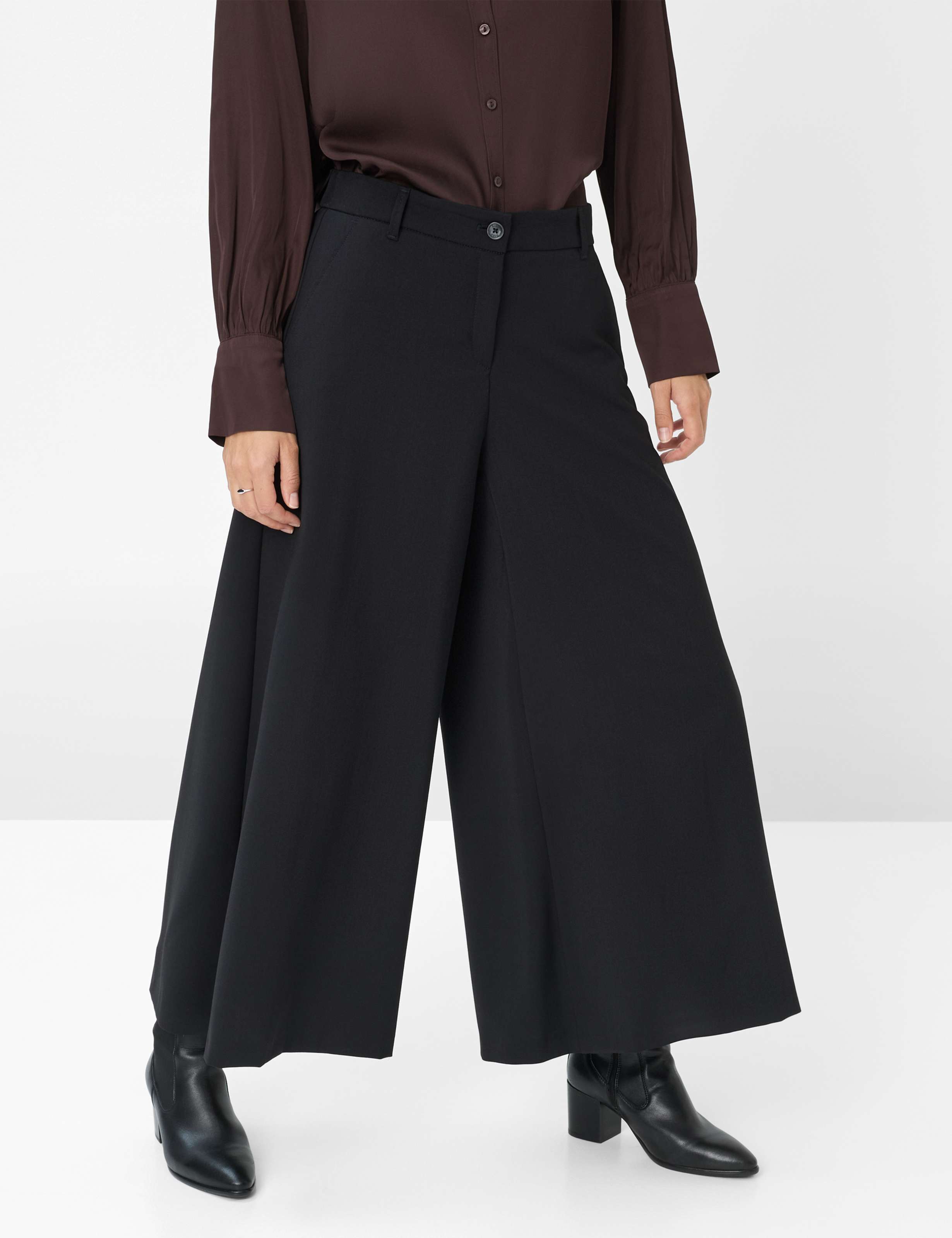 Damen Style MELLI S Schwarz Wide Leg Detail 1